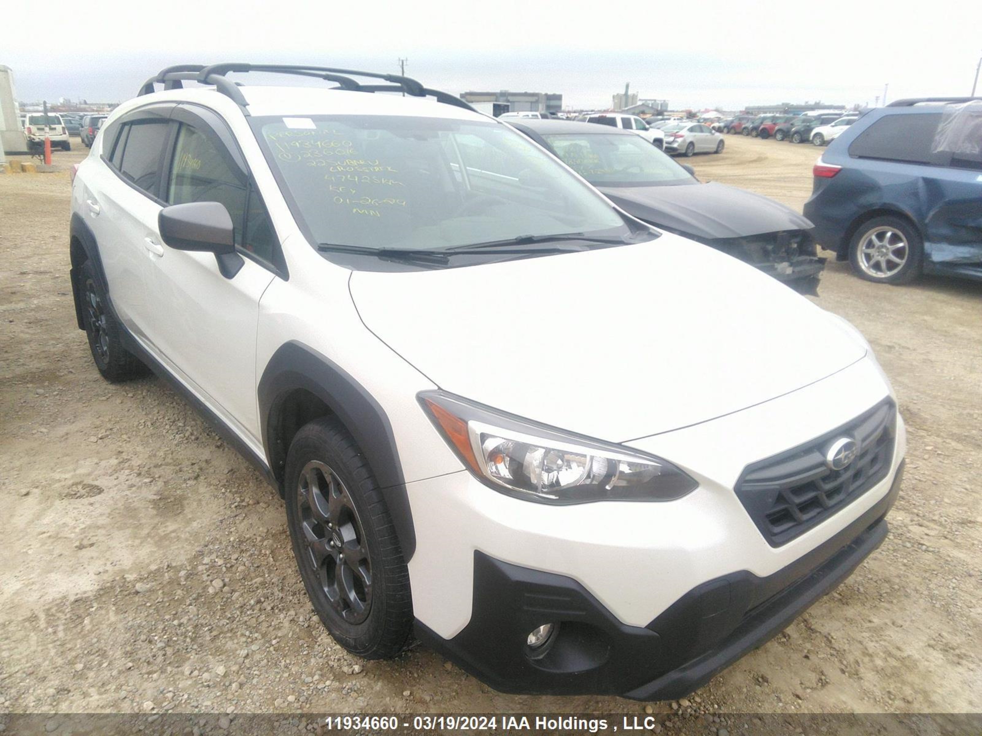 SUBARU CROSSTREK 2022 jf2gthsc1nh236016