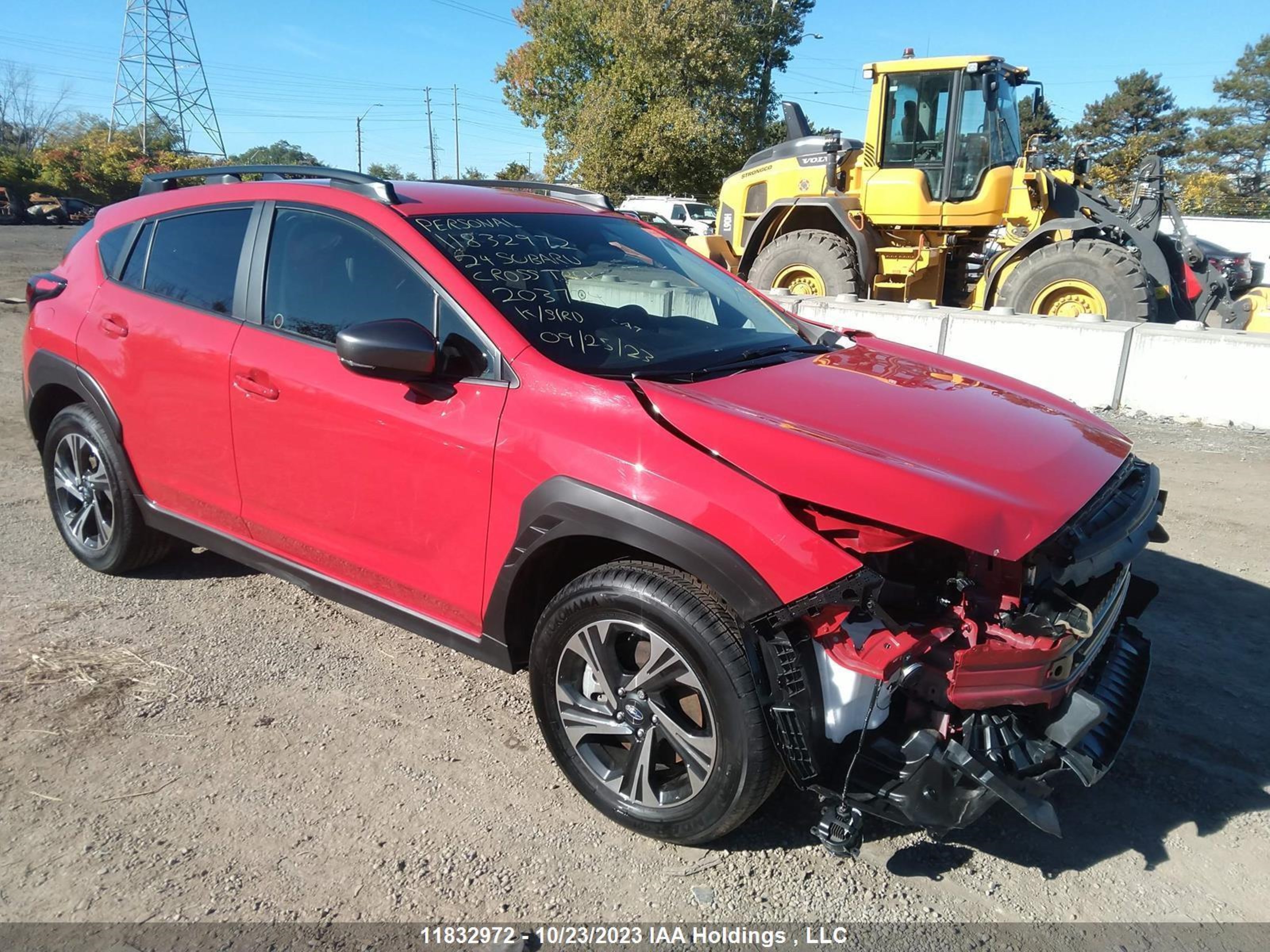 SUBARU CROSSTREK 2024 jf2guadc7rh203724