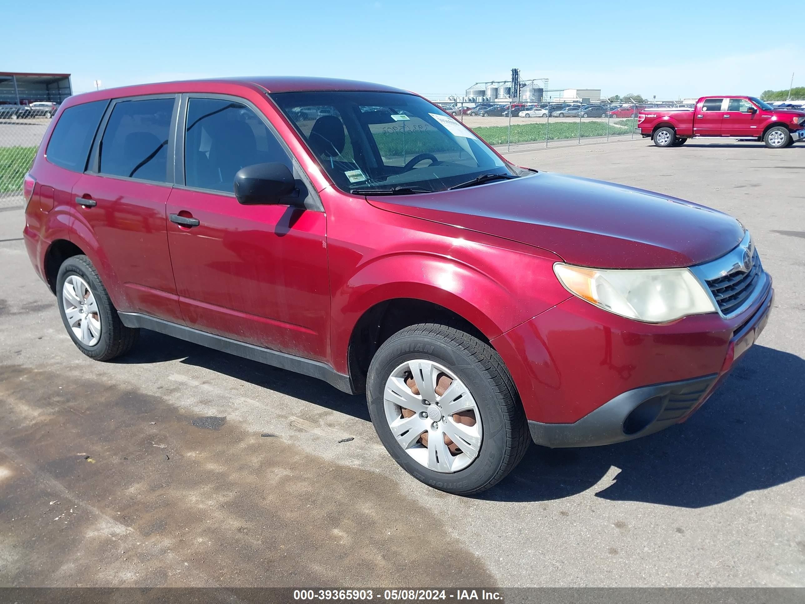 SUBARU FORESTER 2009 jf2sh61609g758370