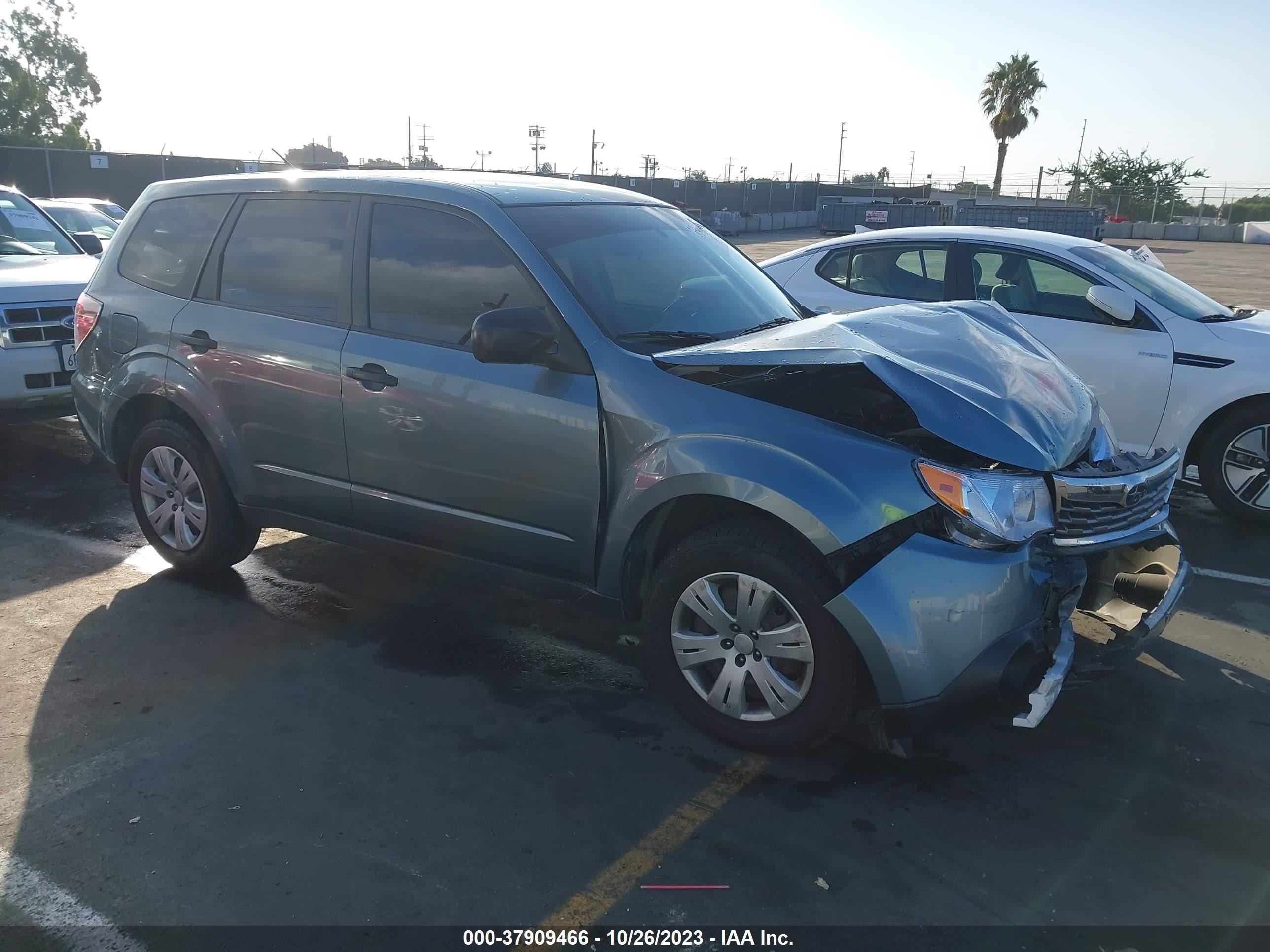 SUBARU FORESTER 2009 jf2sh61609h766155