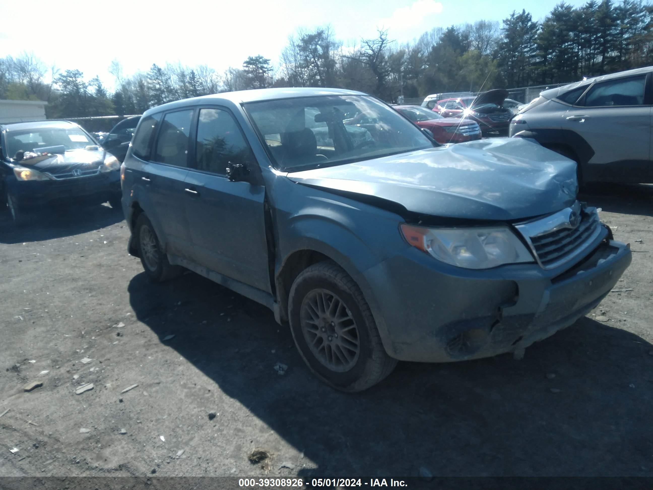 SUBARU FORESTER 2009 jf2sh61619h714971