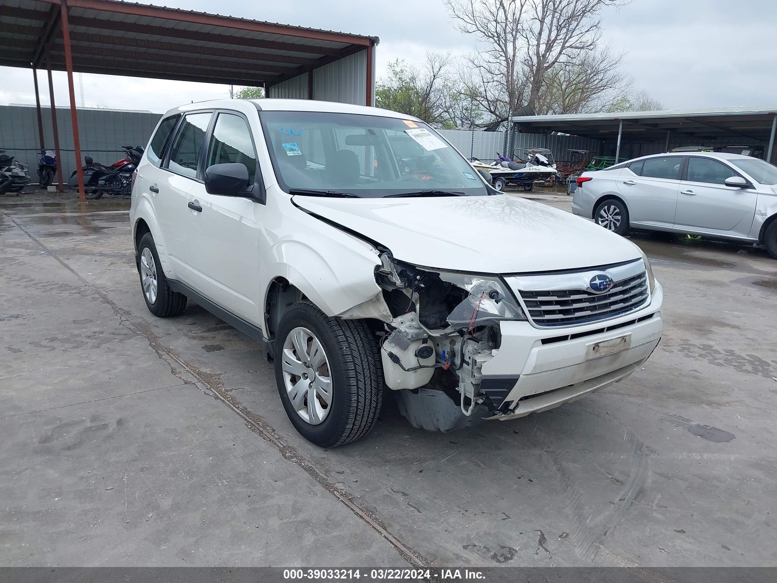 SUBARU FORESTER 2009 jf2sh61629h719693