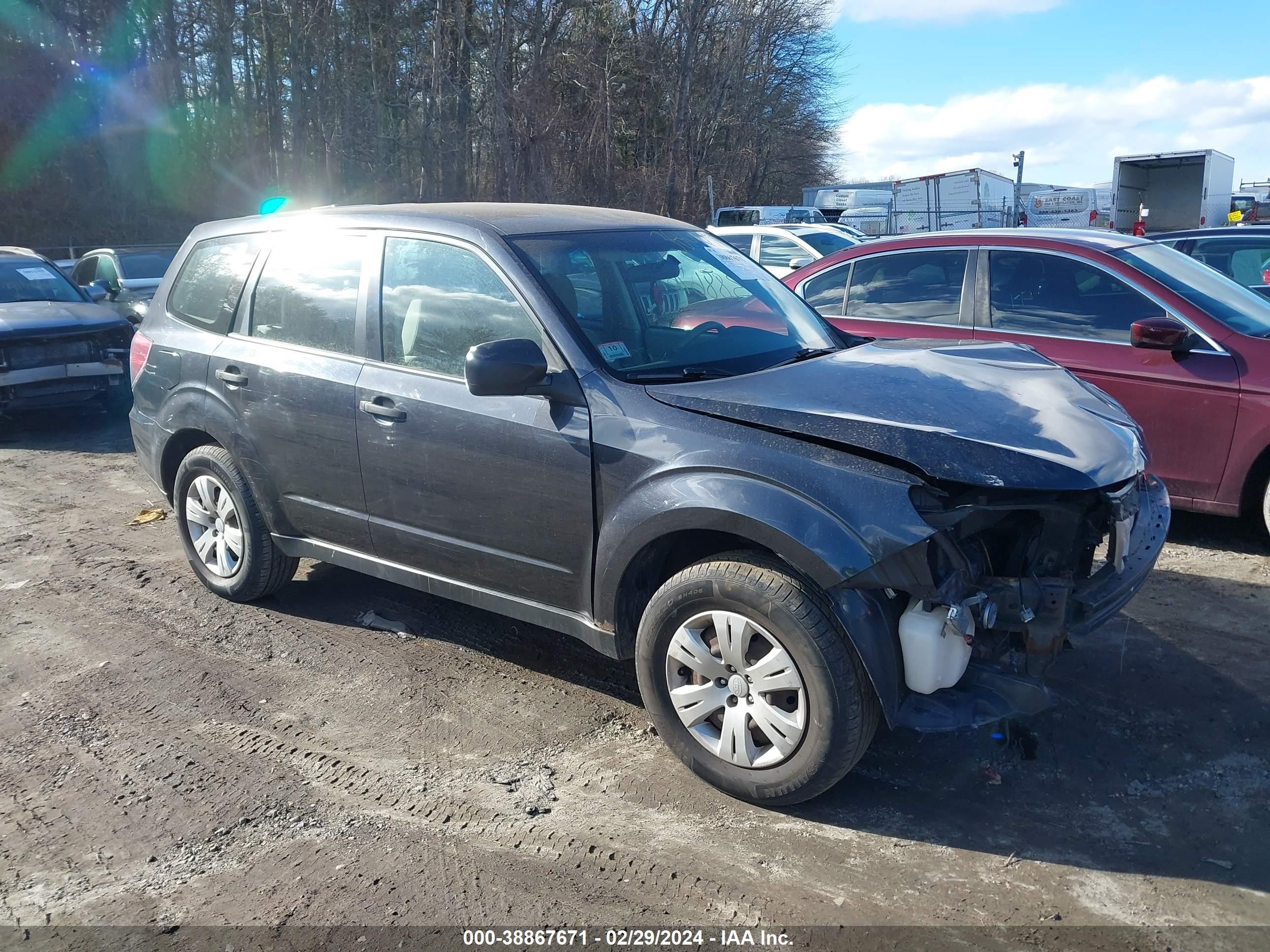 SUBARU FORESTER 2009 jf2sh61629h792675