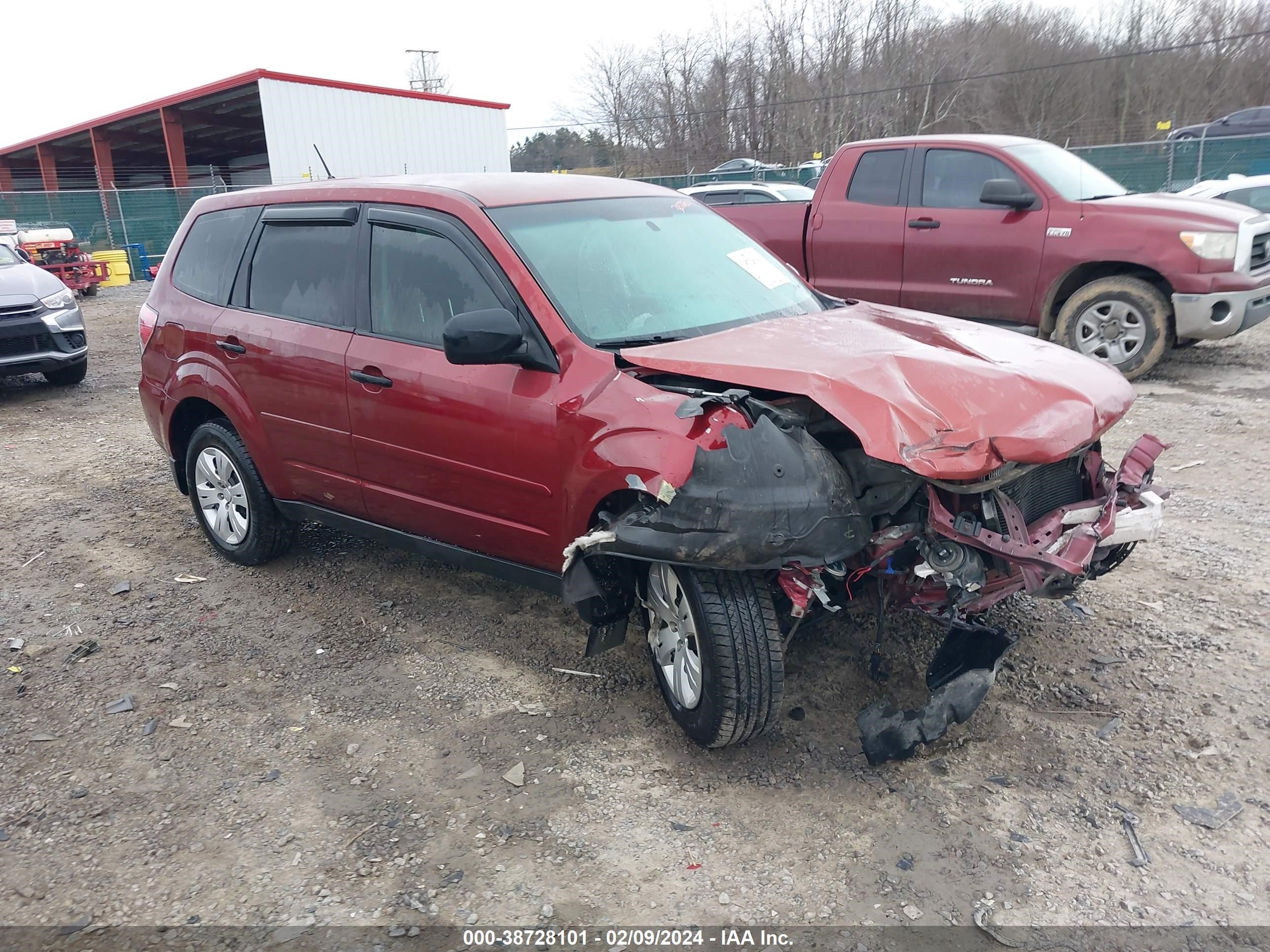 SUBARU FORESTER 2009 jf2sh61639h709044