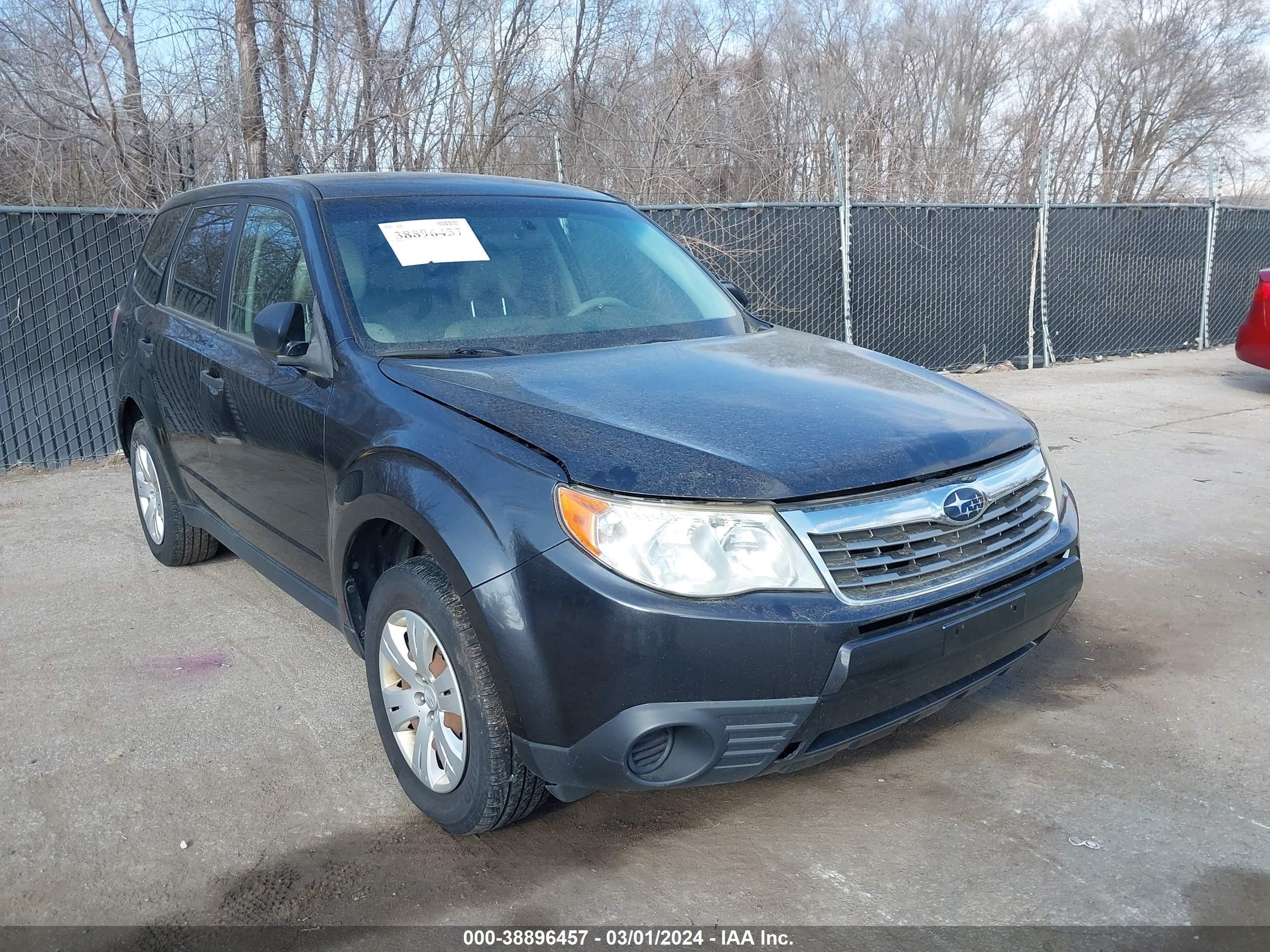 SUBARU FORESTER 2009 jf2sh61639h751231