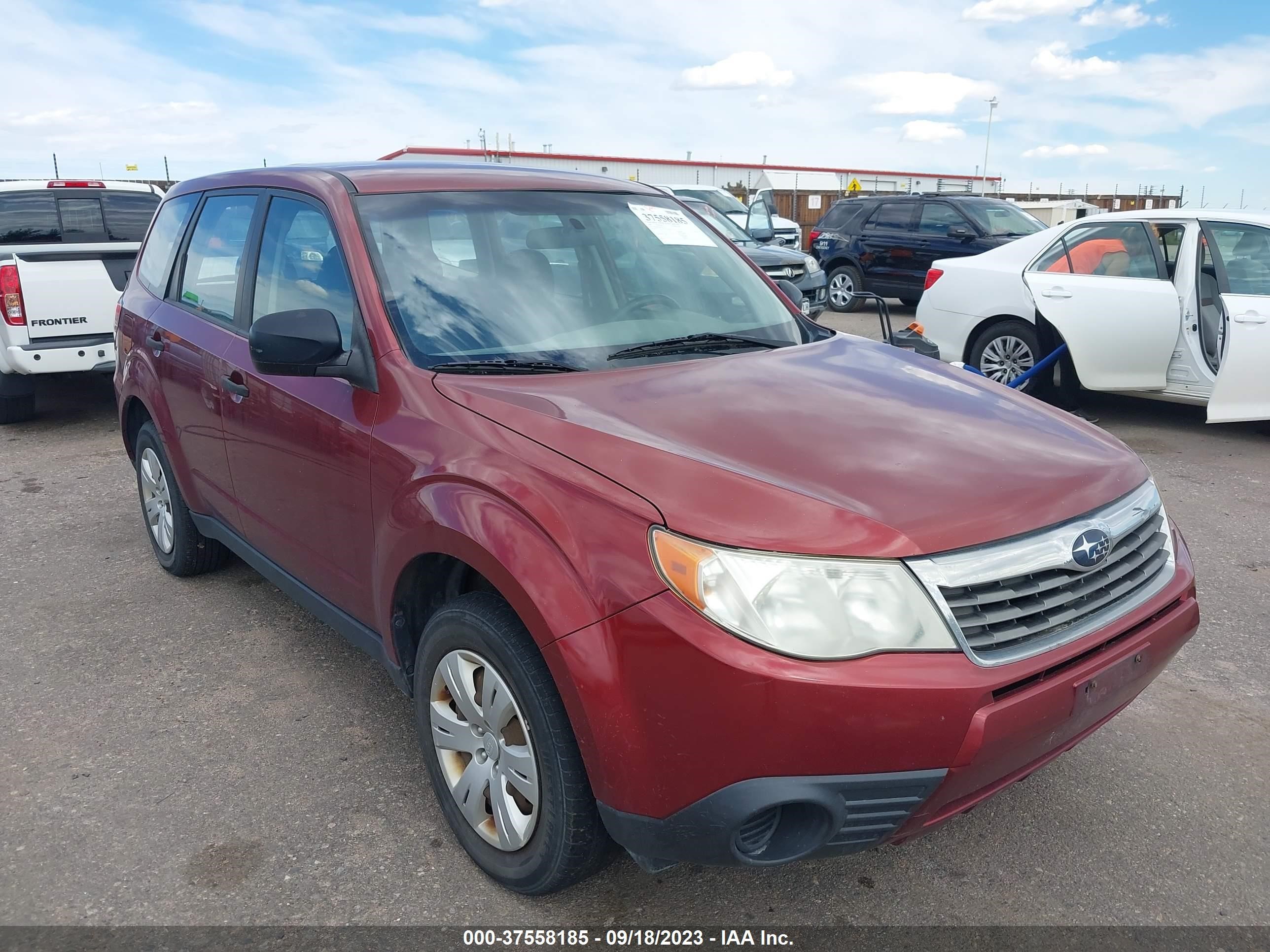 SUBARU FORESTER 2009 jf2sh61639h763752