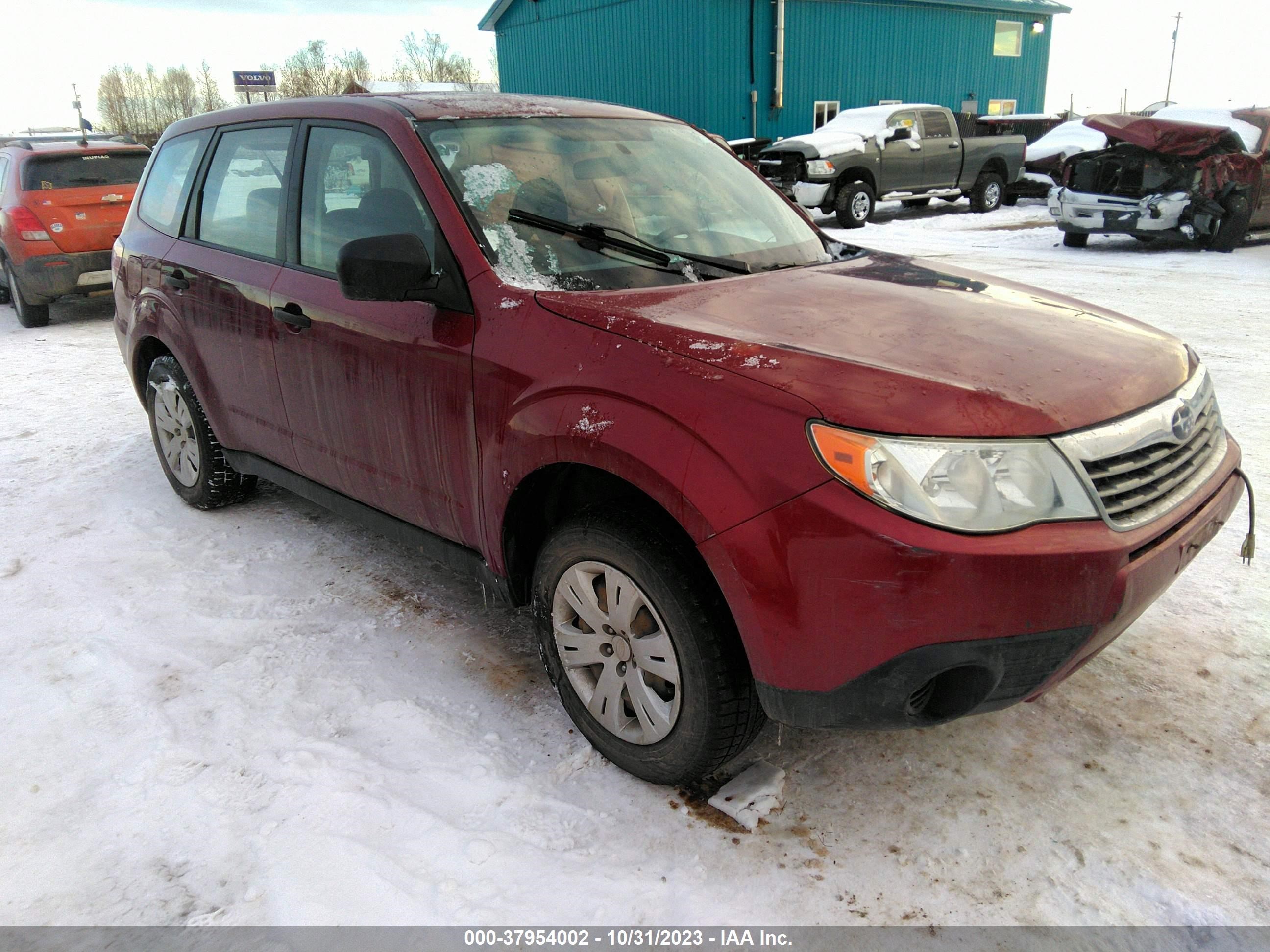 SUBARU FORESTER 2009 jf2sh61639h794547