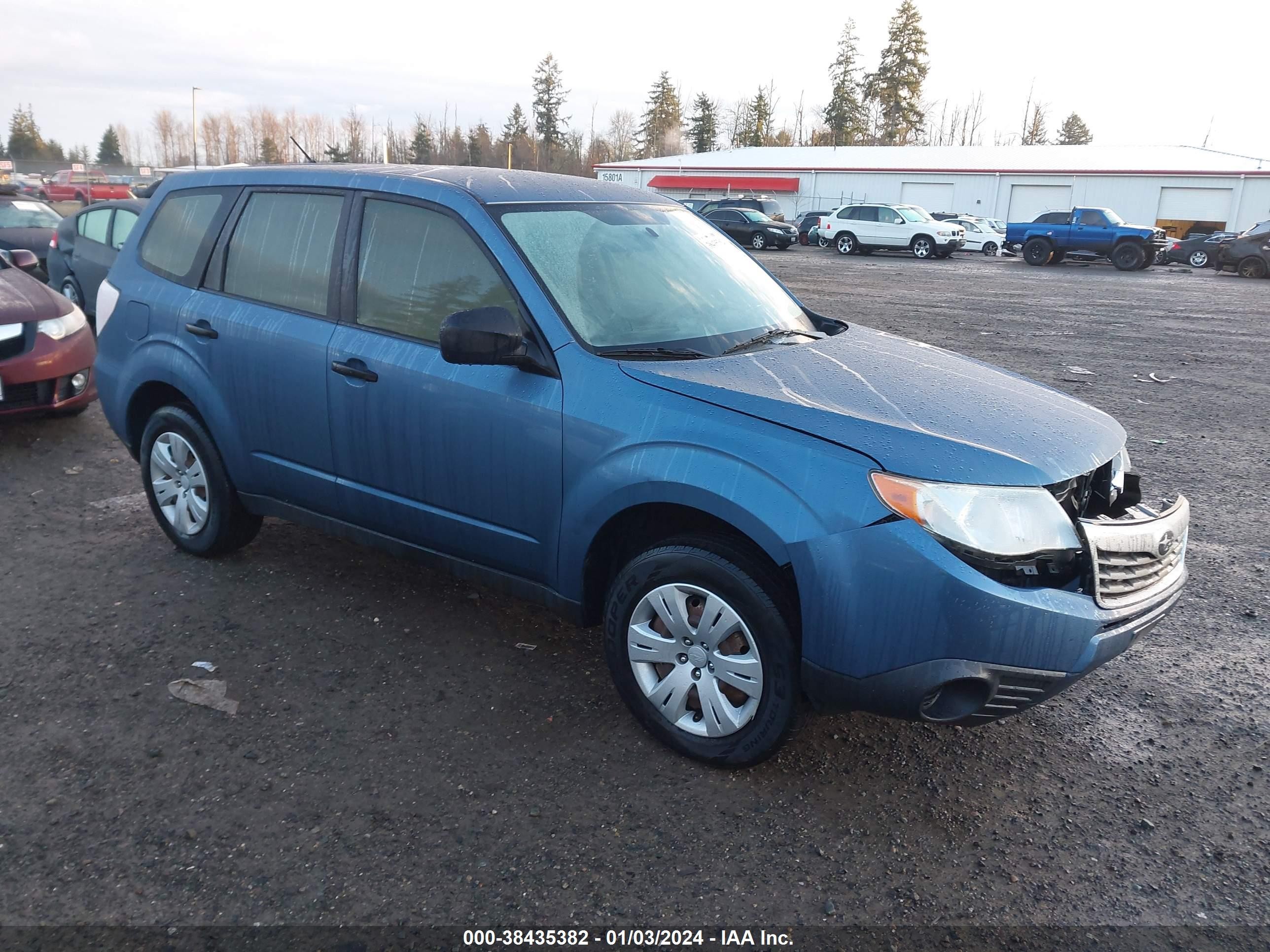 SUBARU FORESTER 2009 jf2sh61639h794824