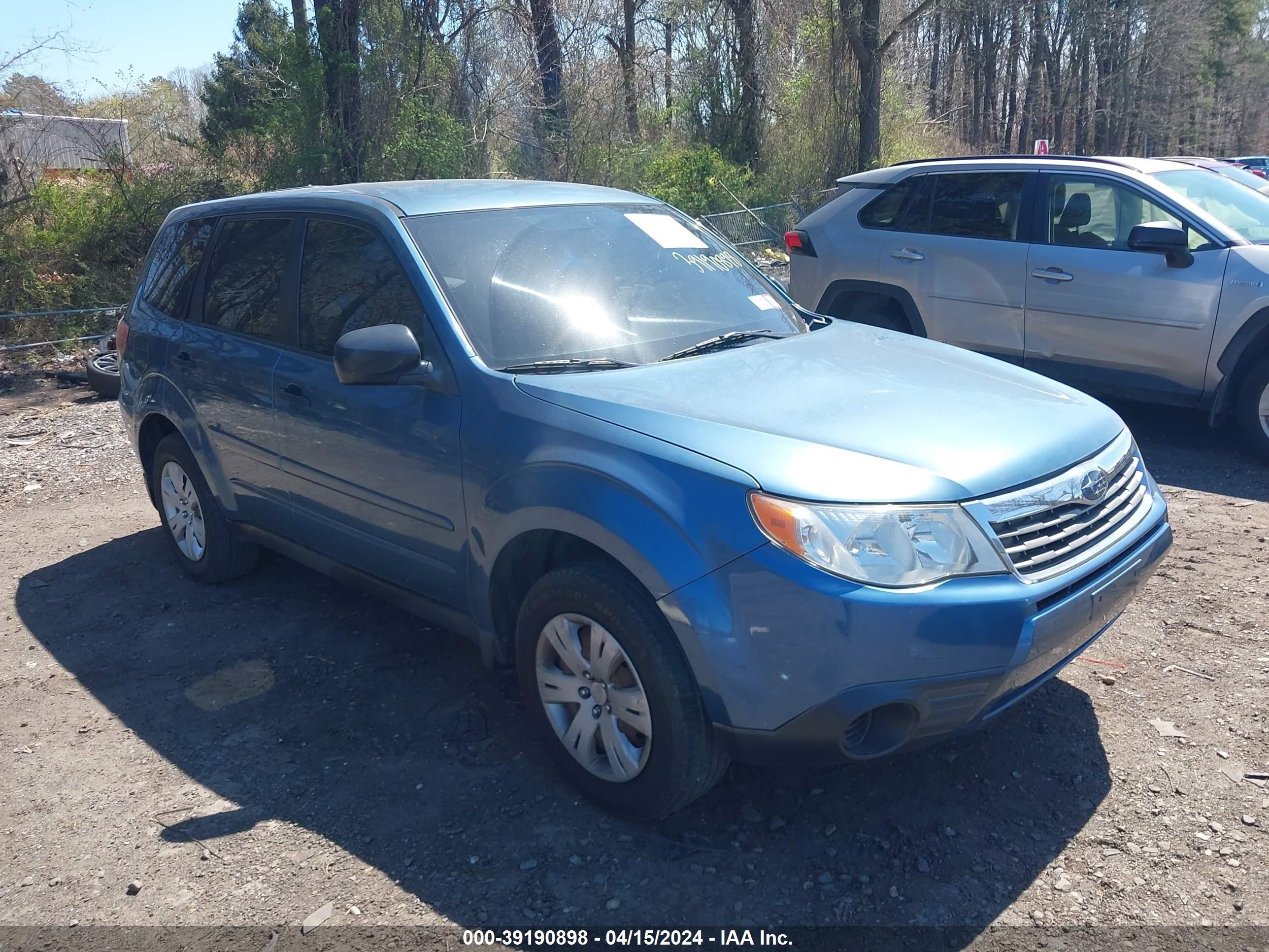 SUBARU FORESTER 2009 jf2sh61649h727956