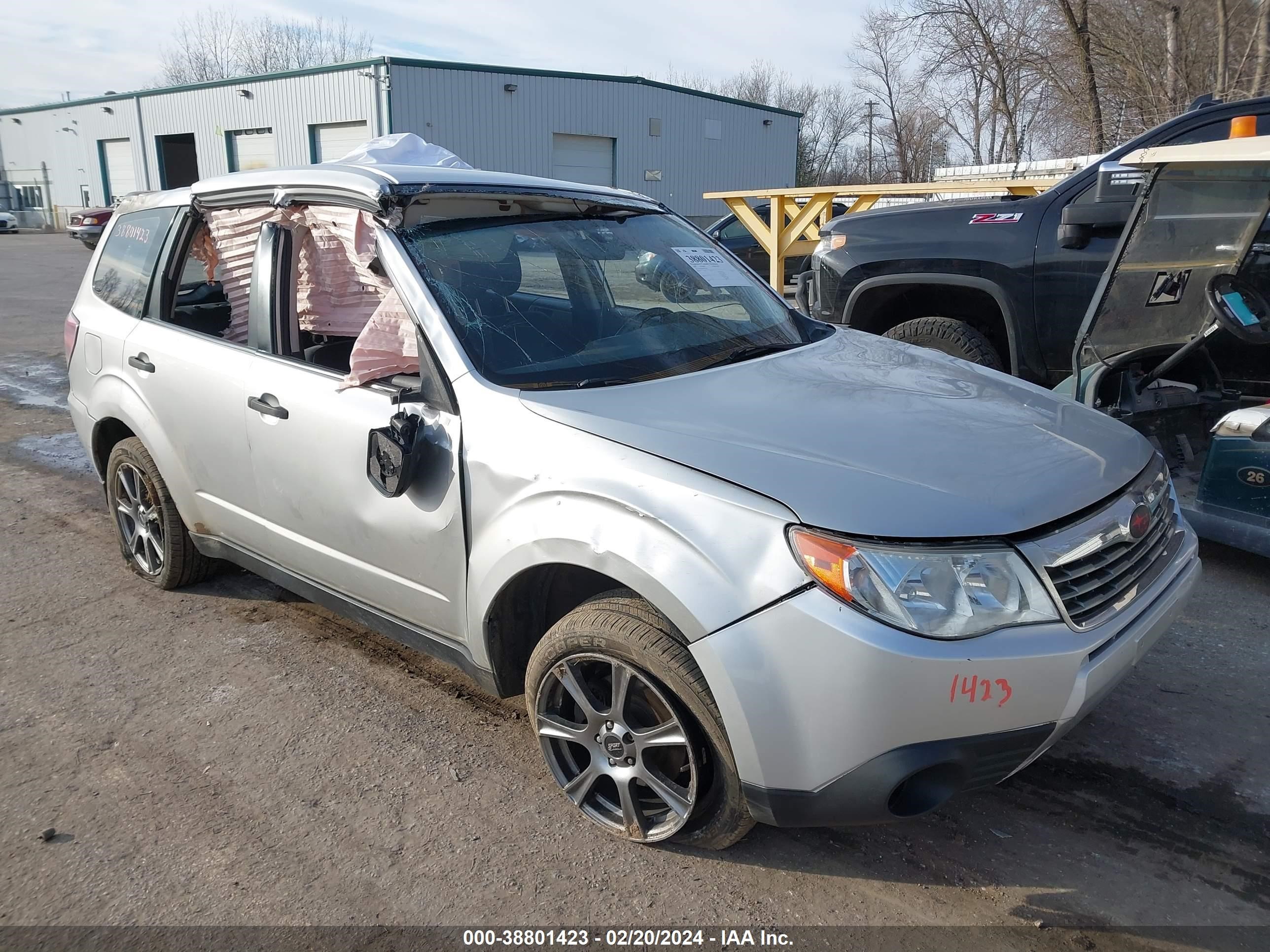 SUBARU FORESTER 2009 jf2sh61649h747916