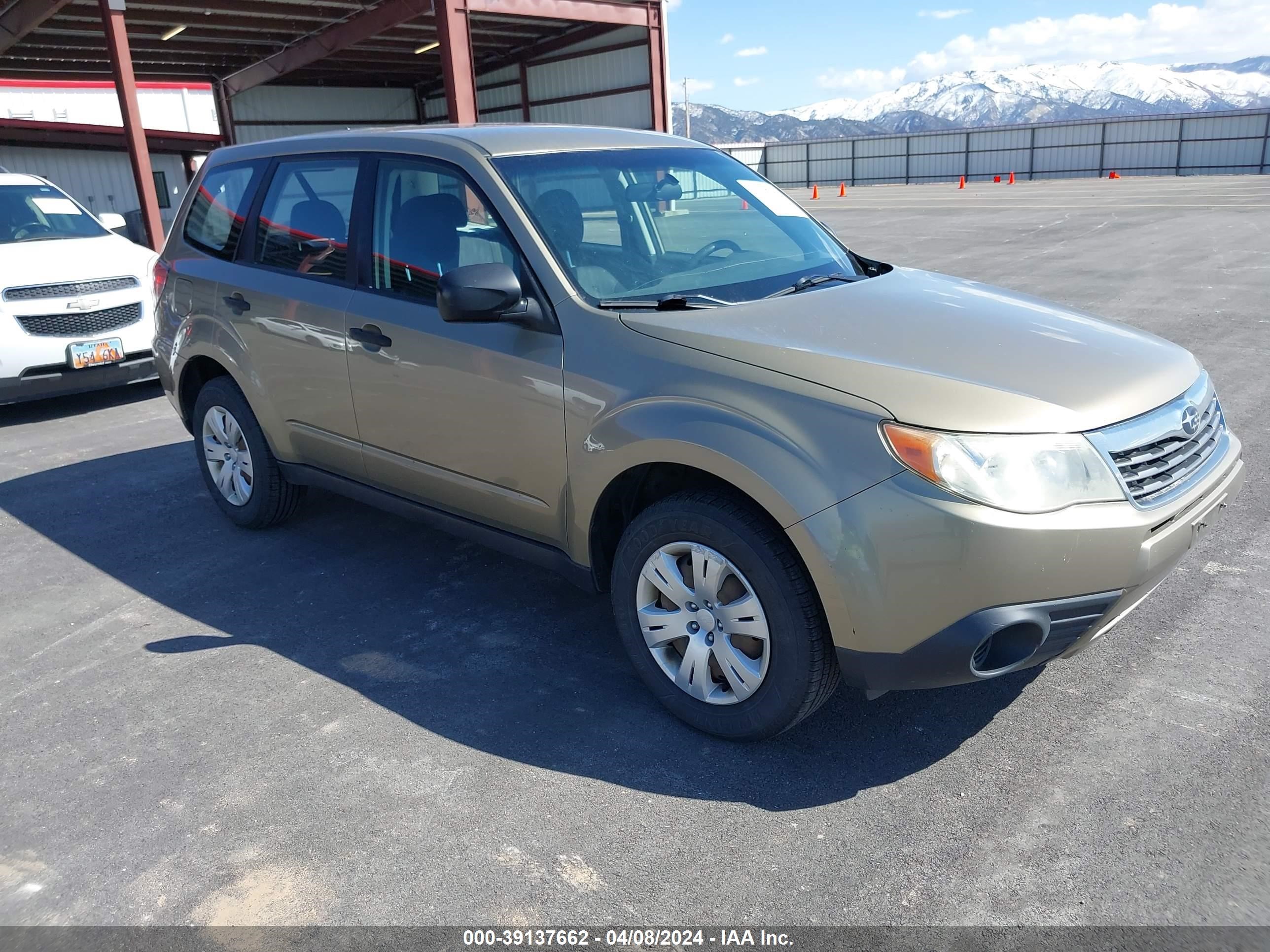 SUBARU FORESTER 2009 jf2sh61649h796856