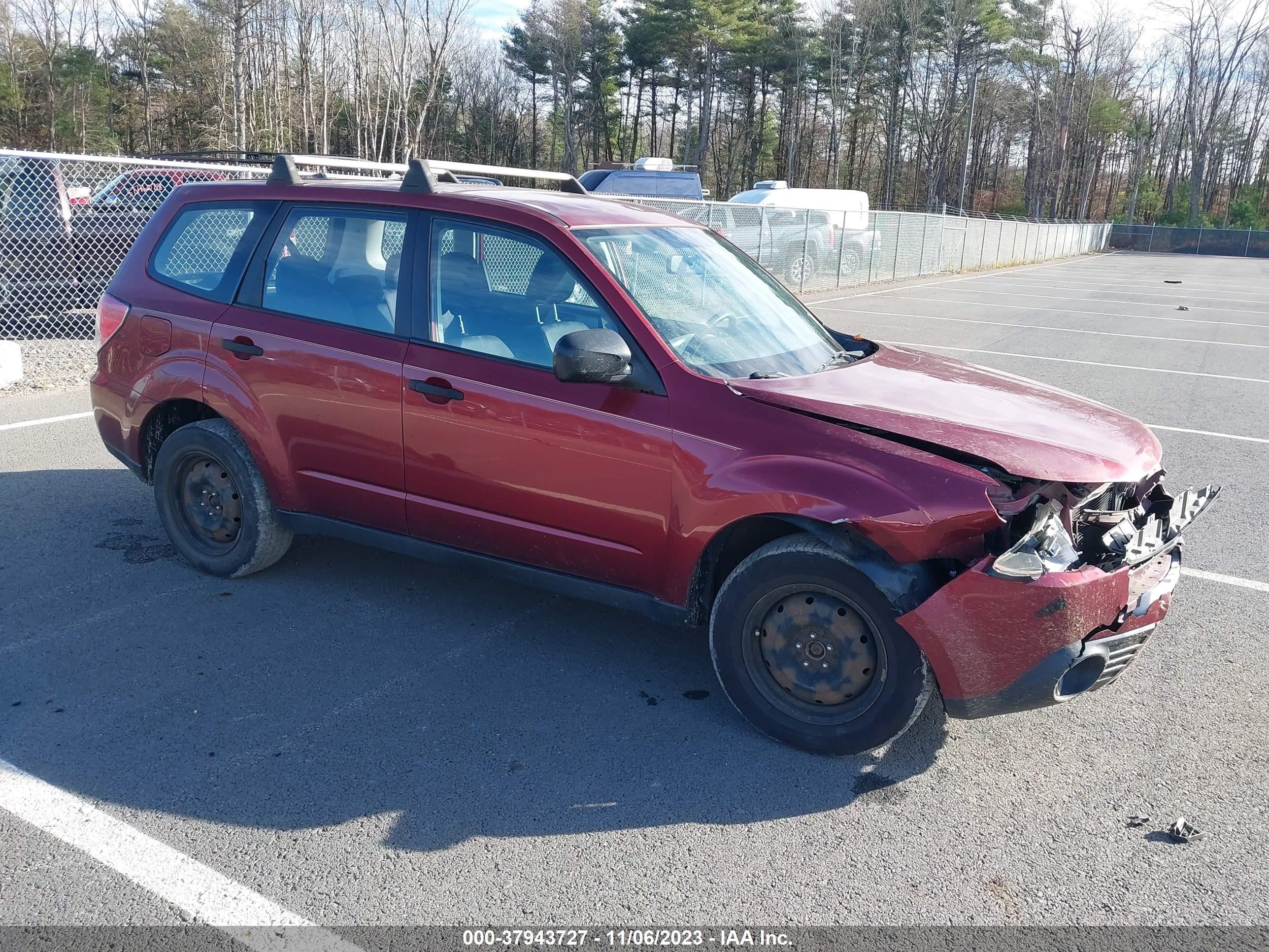 SUBARU FORESTER 2009 jf2sh61659g735277