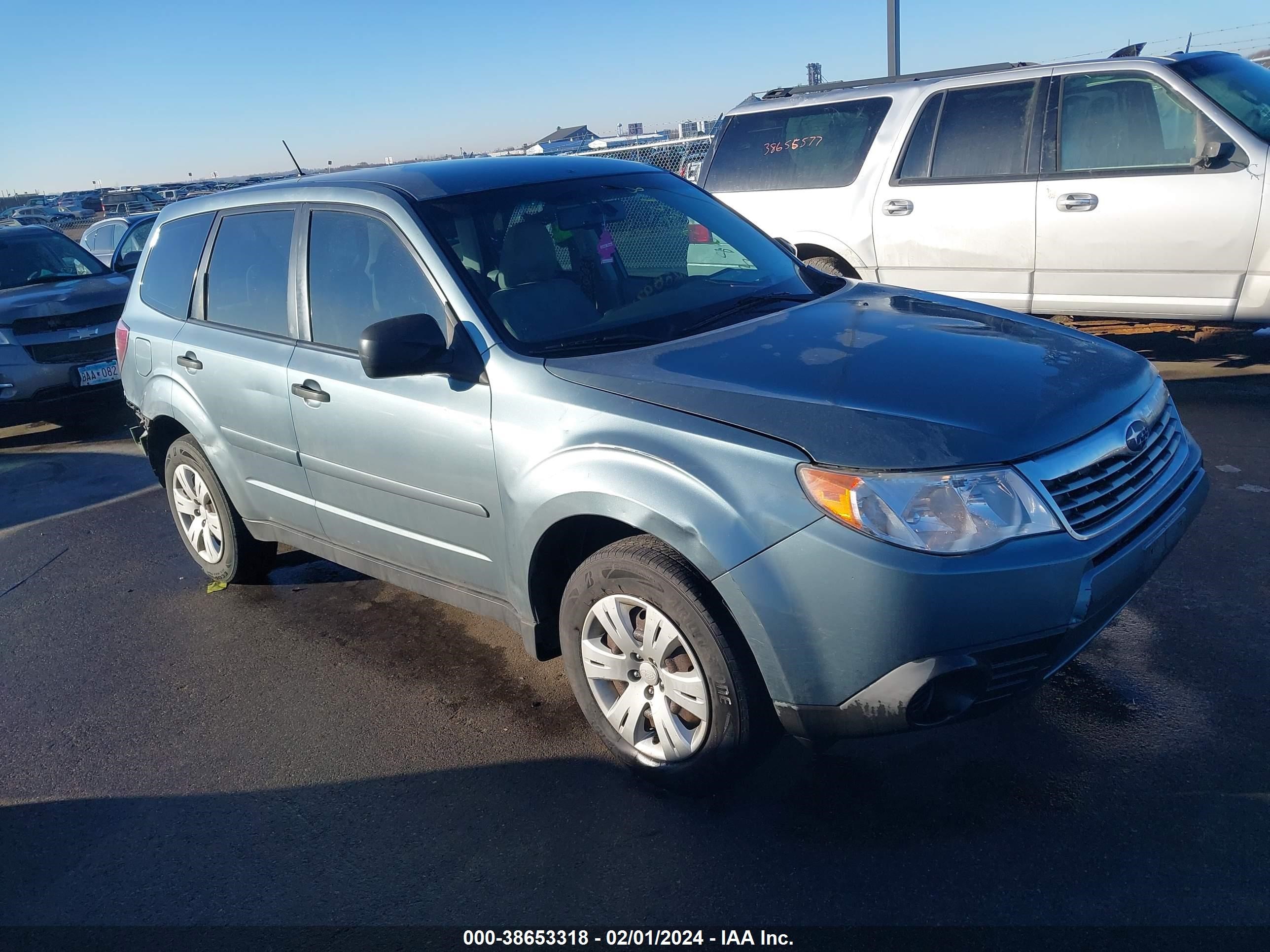 SUBARU FORESTER 2009 jf2sh61659h792881