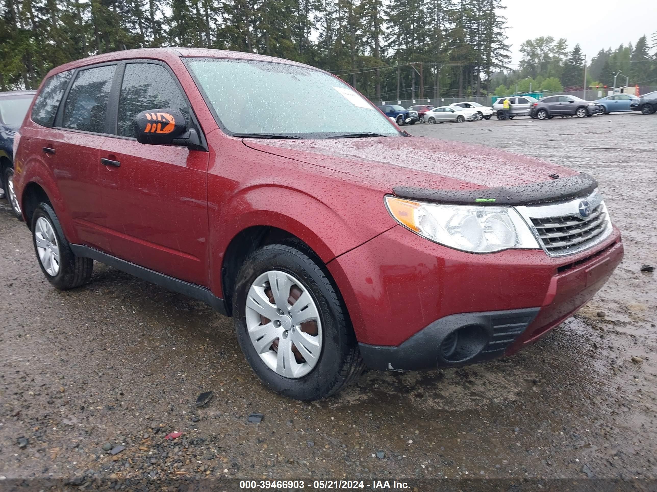 SUBARU FORESTER 2009 jf2sh61669h719180