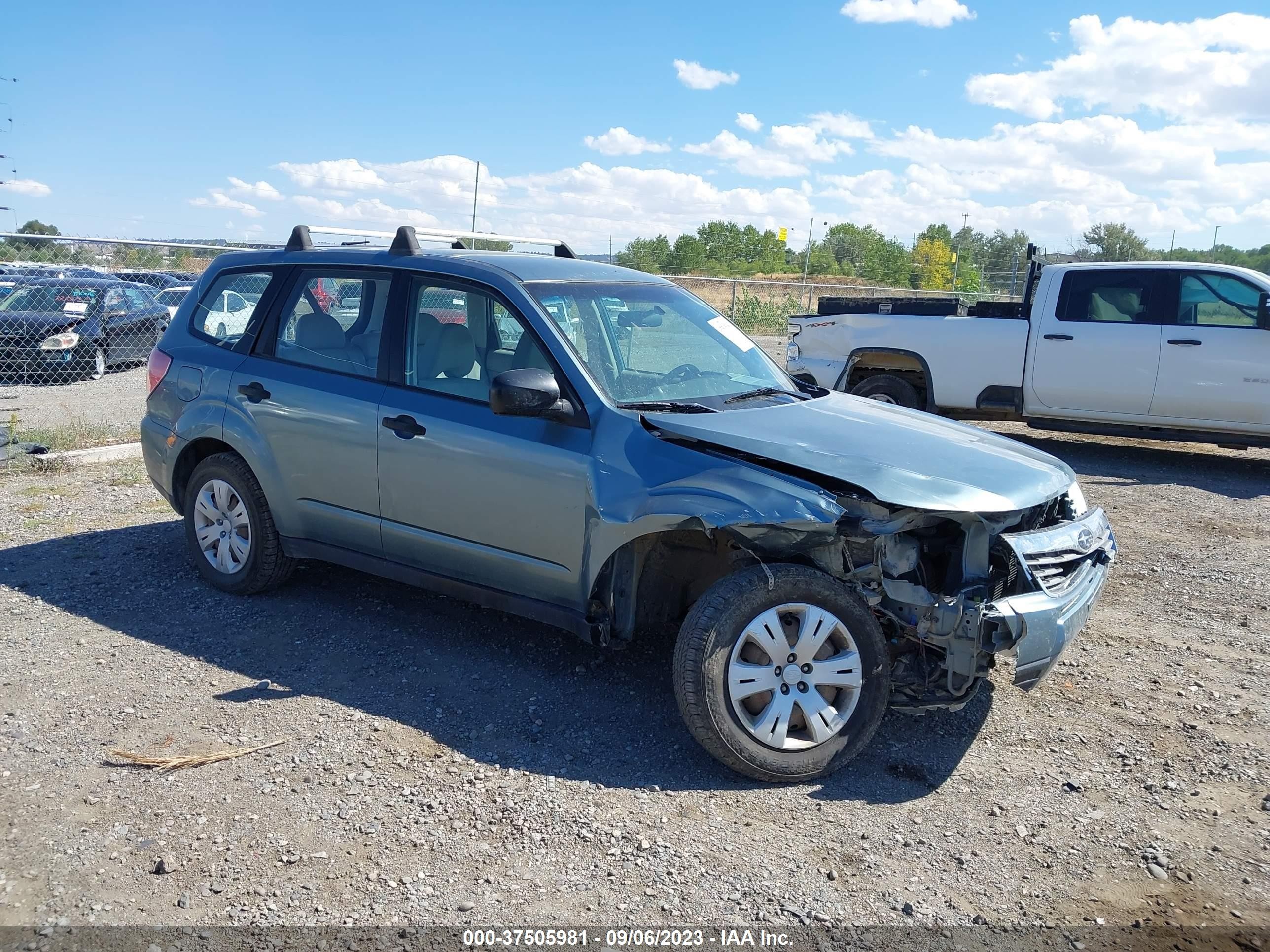 SUBARU FORESTER 2009 jf2sh61669h730275