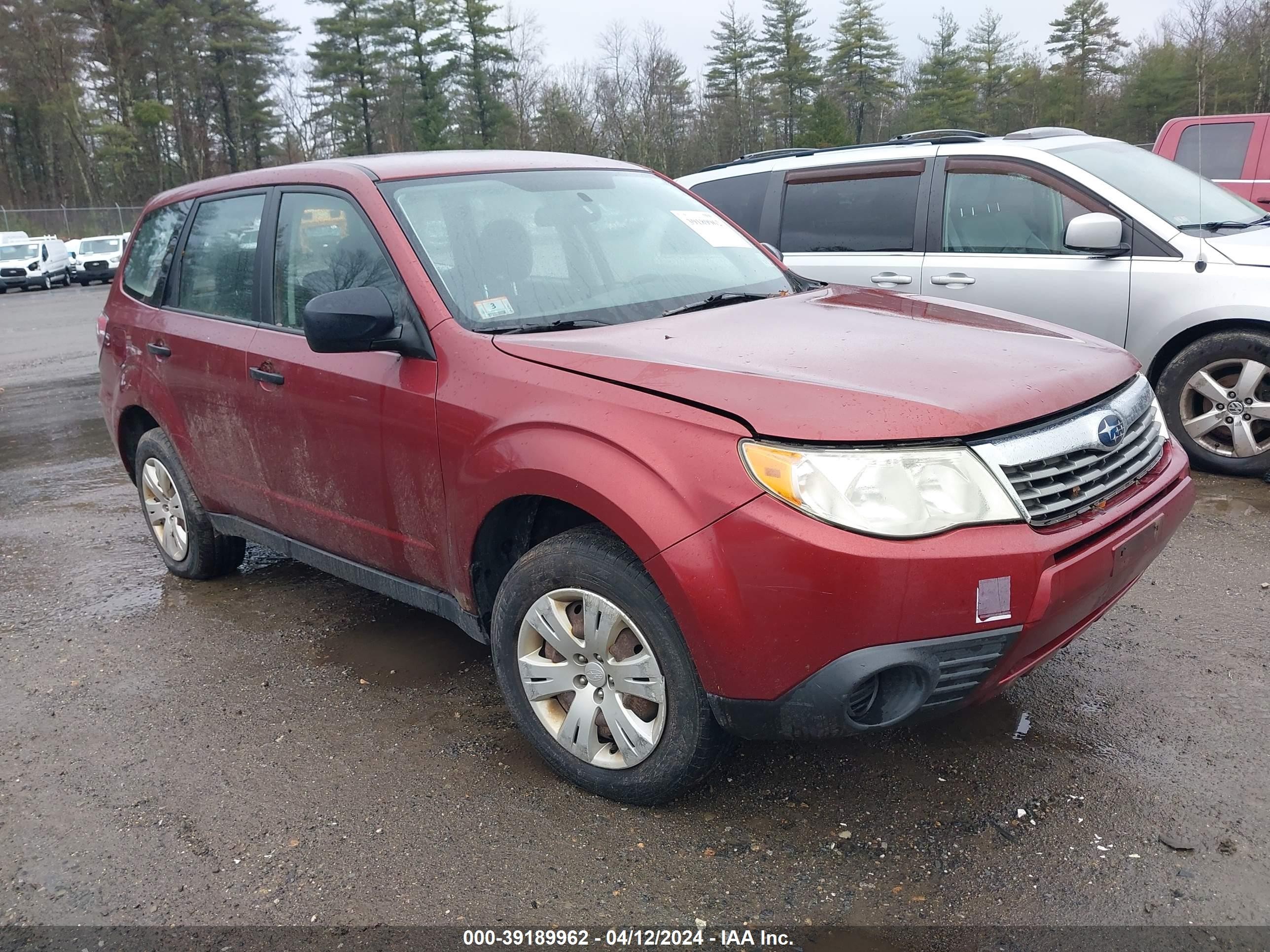 SUBARU FORESTER 2009 jf2sh61669h775278