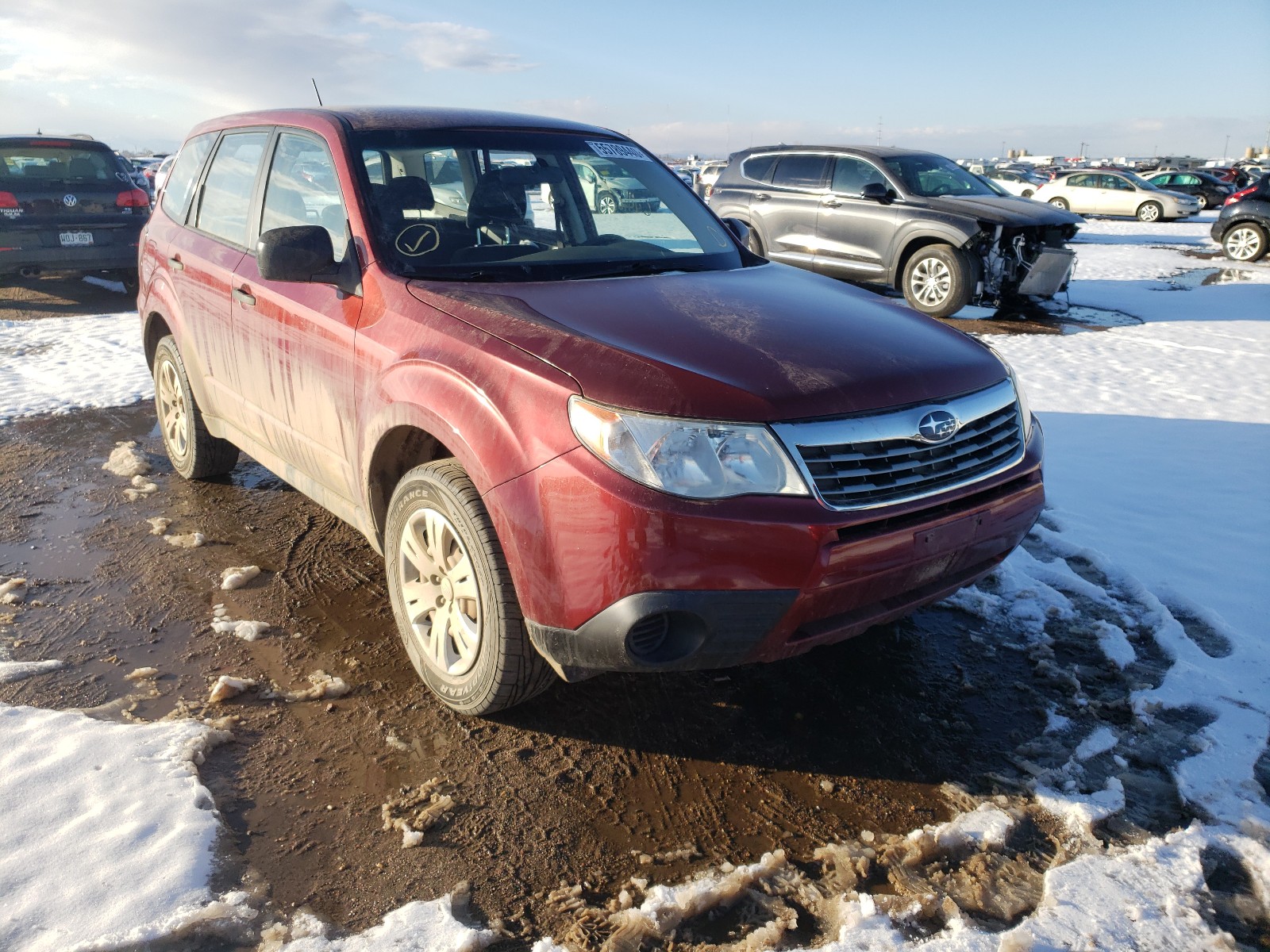 SUBARU FORESTER 2 2009 jf2sh61679h767612