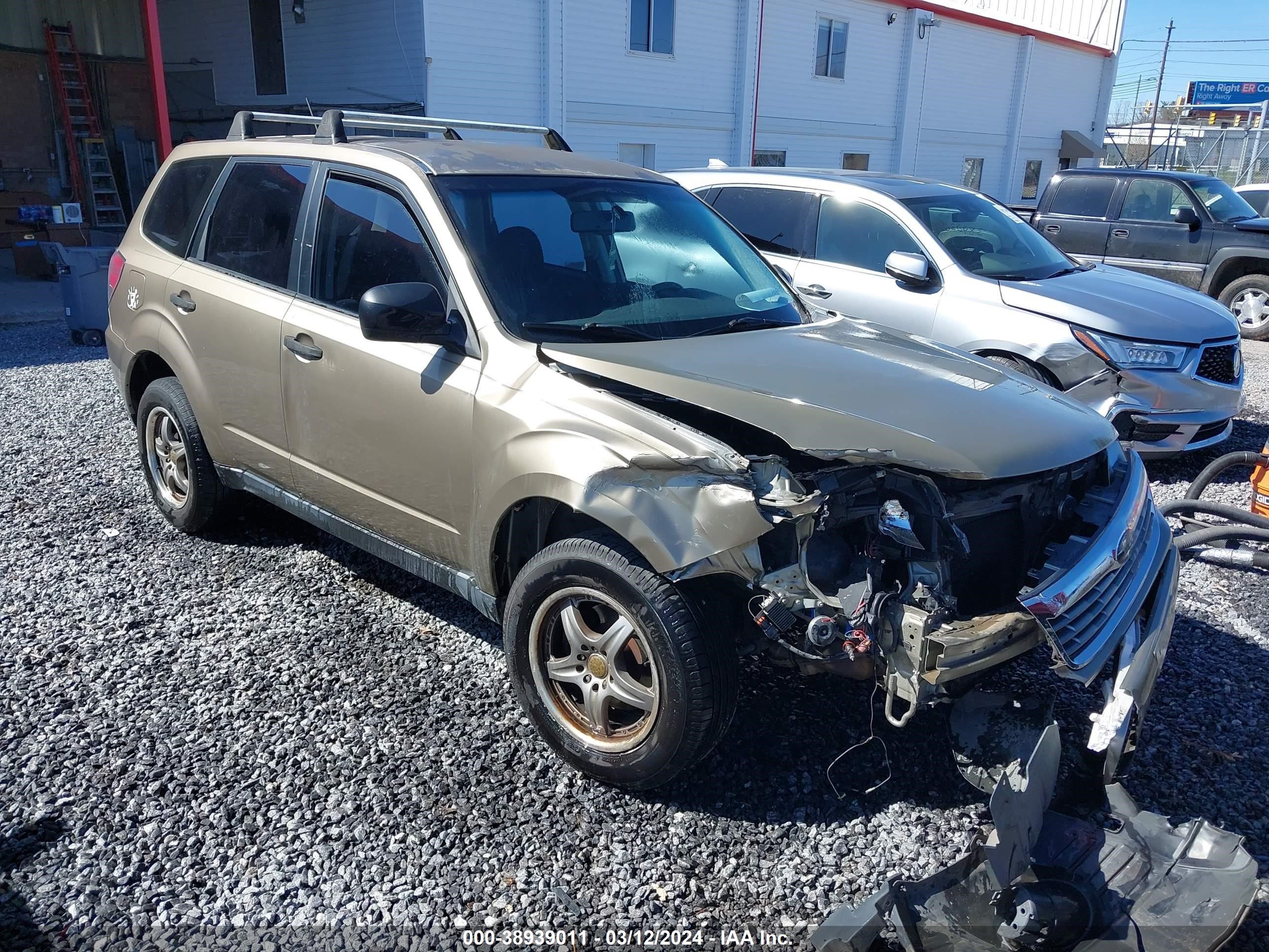 SUBARU FORESTER 2009 jf2sh61689h704695