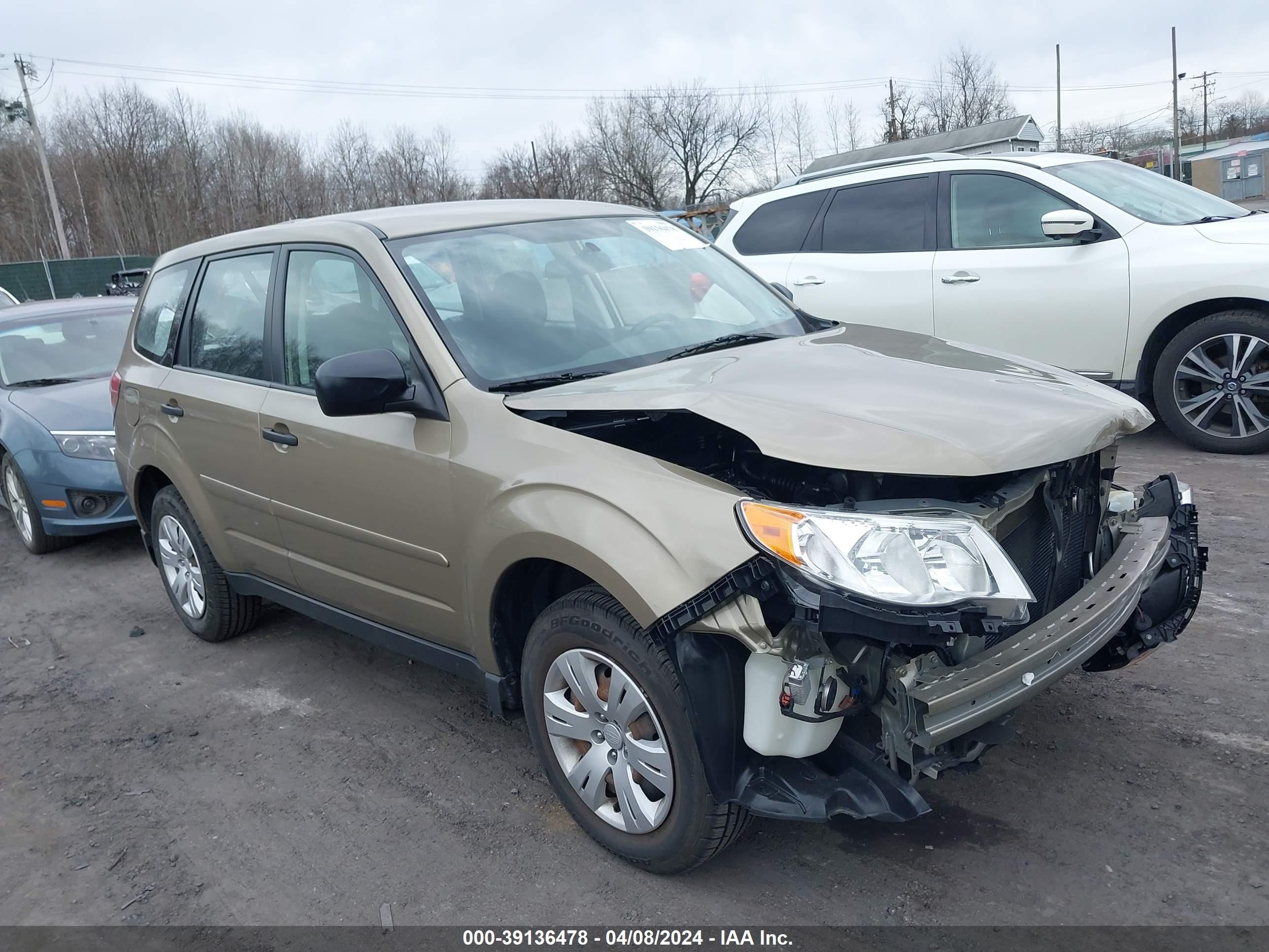 SUBARU FORESTER 2009 jf2sh61689h781180