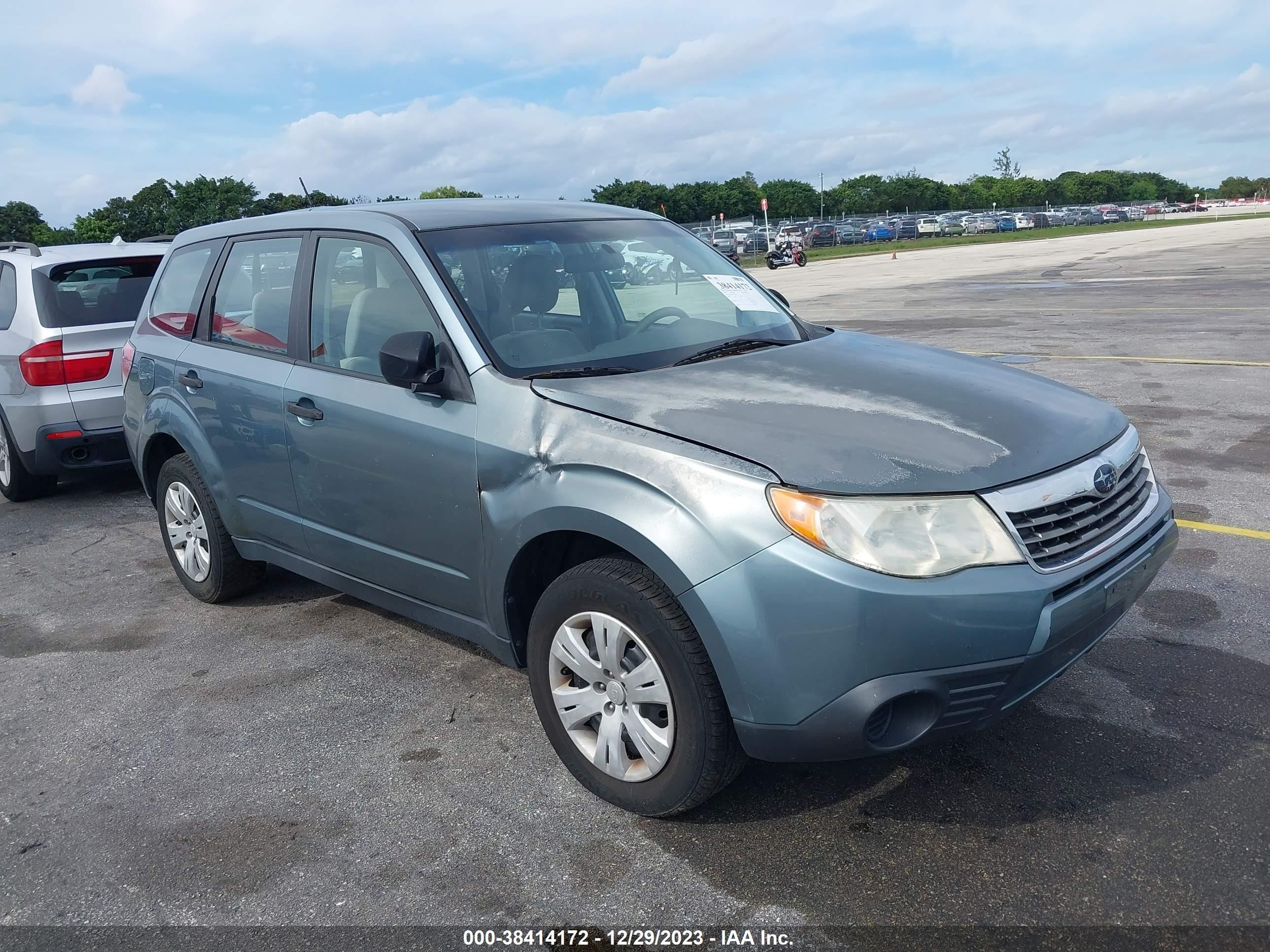 SUBARU FORESTER 2009 jf2sh61689h784449