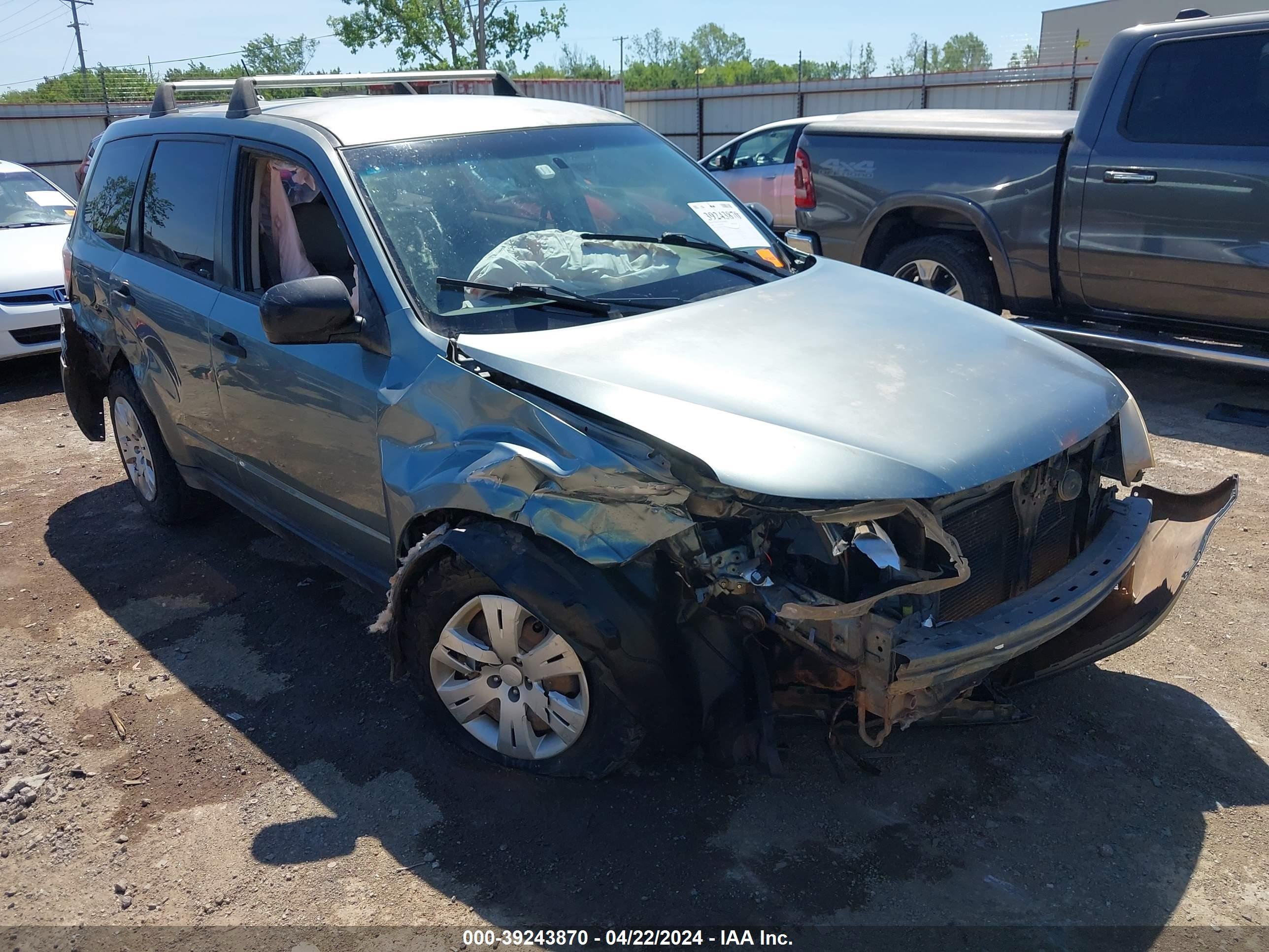 SUBARU FORESTER 2009 jf2sh61689h794267