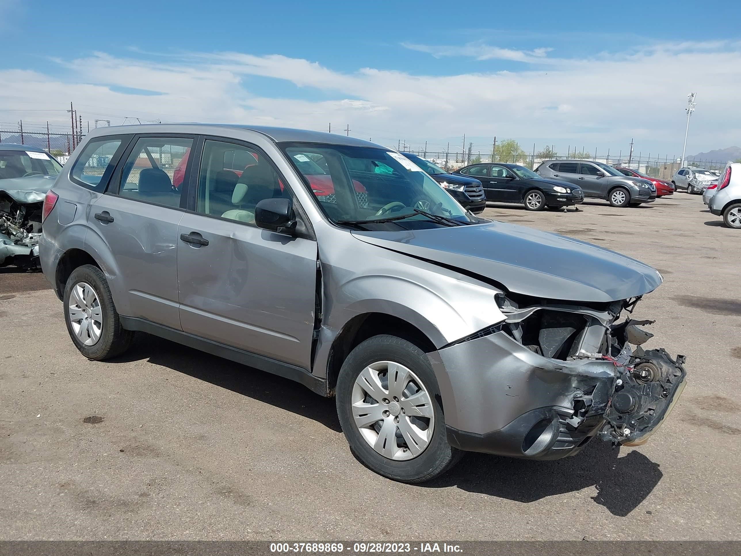 SUBARU FORESTER 2009 jf2sh61699h790406