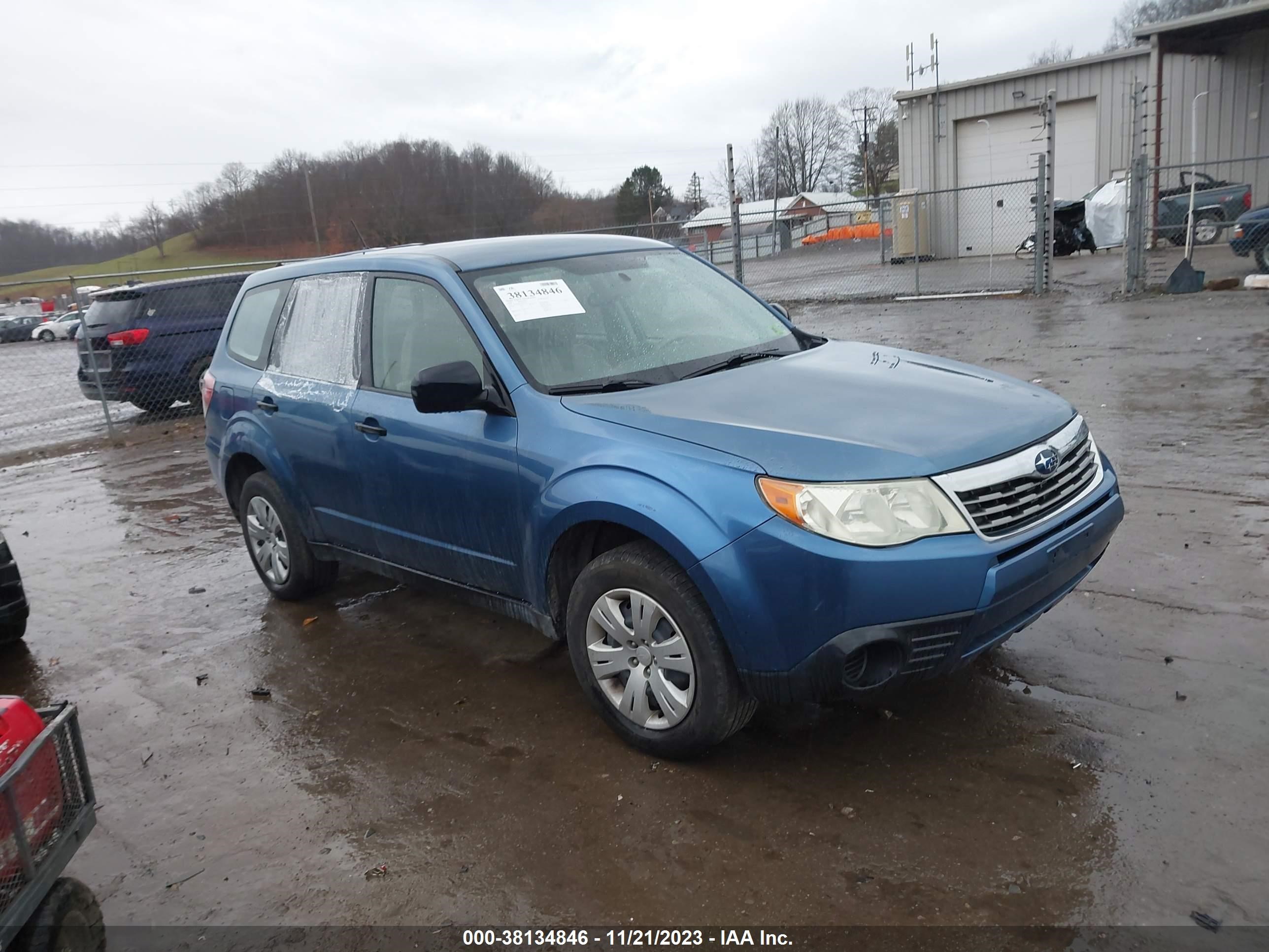 SUBARU FORESTER 2009 jf2sh61699h797064