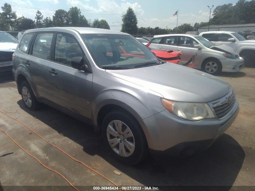 SUBARU FORESTER 2009 jf2sh616x9h792231