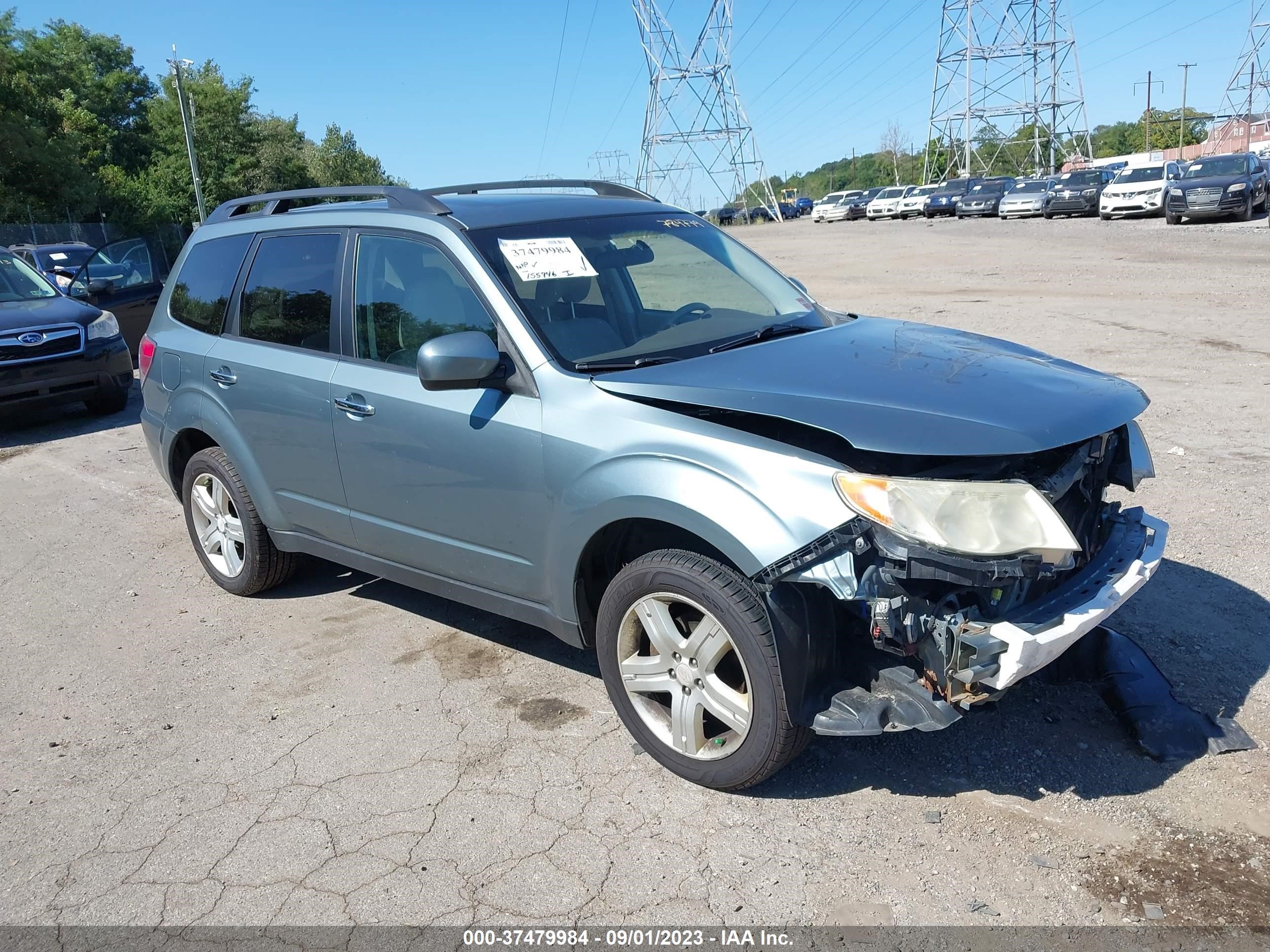 SUBARU FORESTER 2009 jf2sh63609h784779