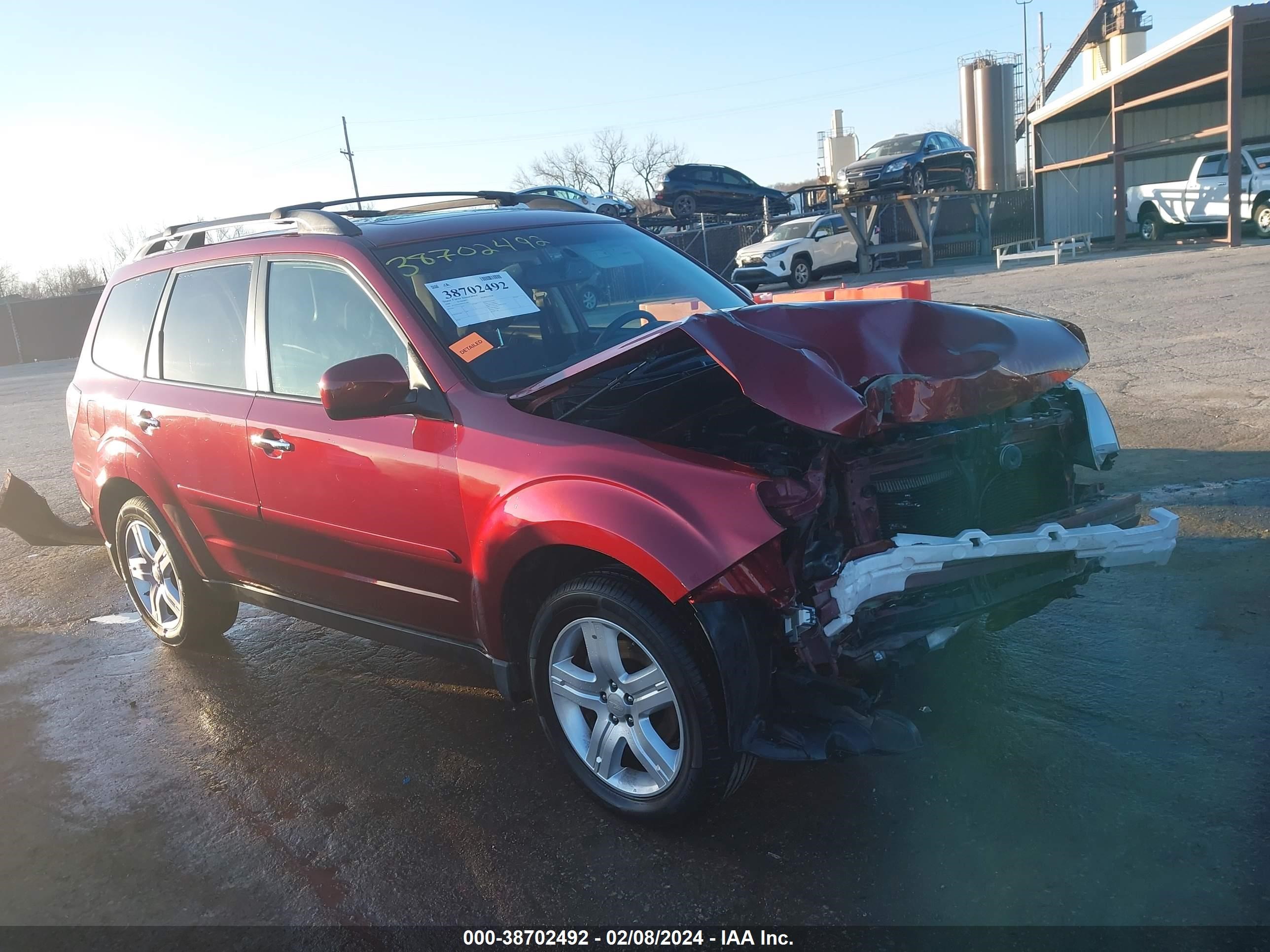 SUBARU FORESTER 2009 jf2sh63609h795586