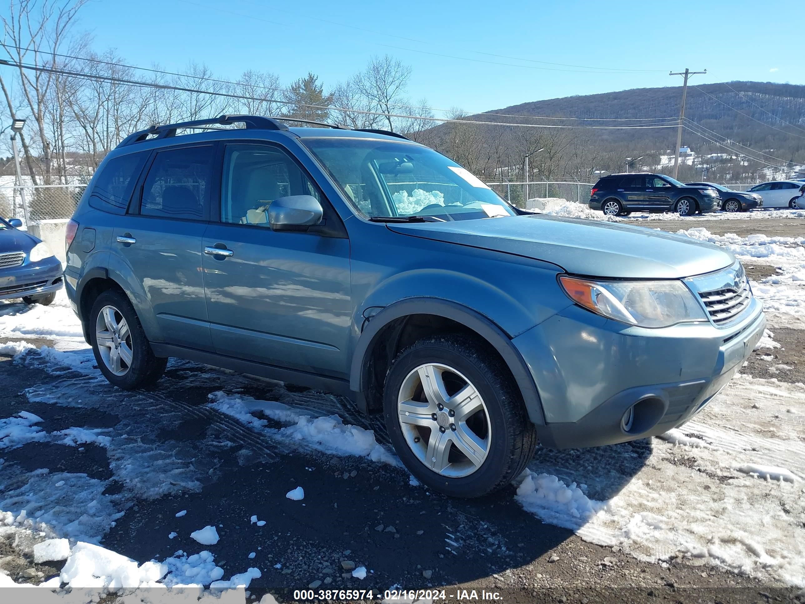 SUBARU FORESTER 2009 jf2sh63619h790588