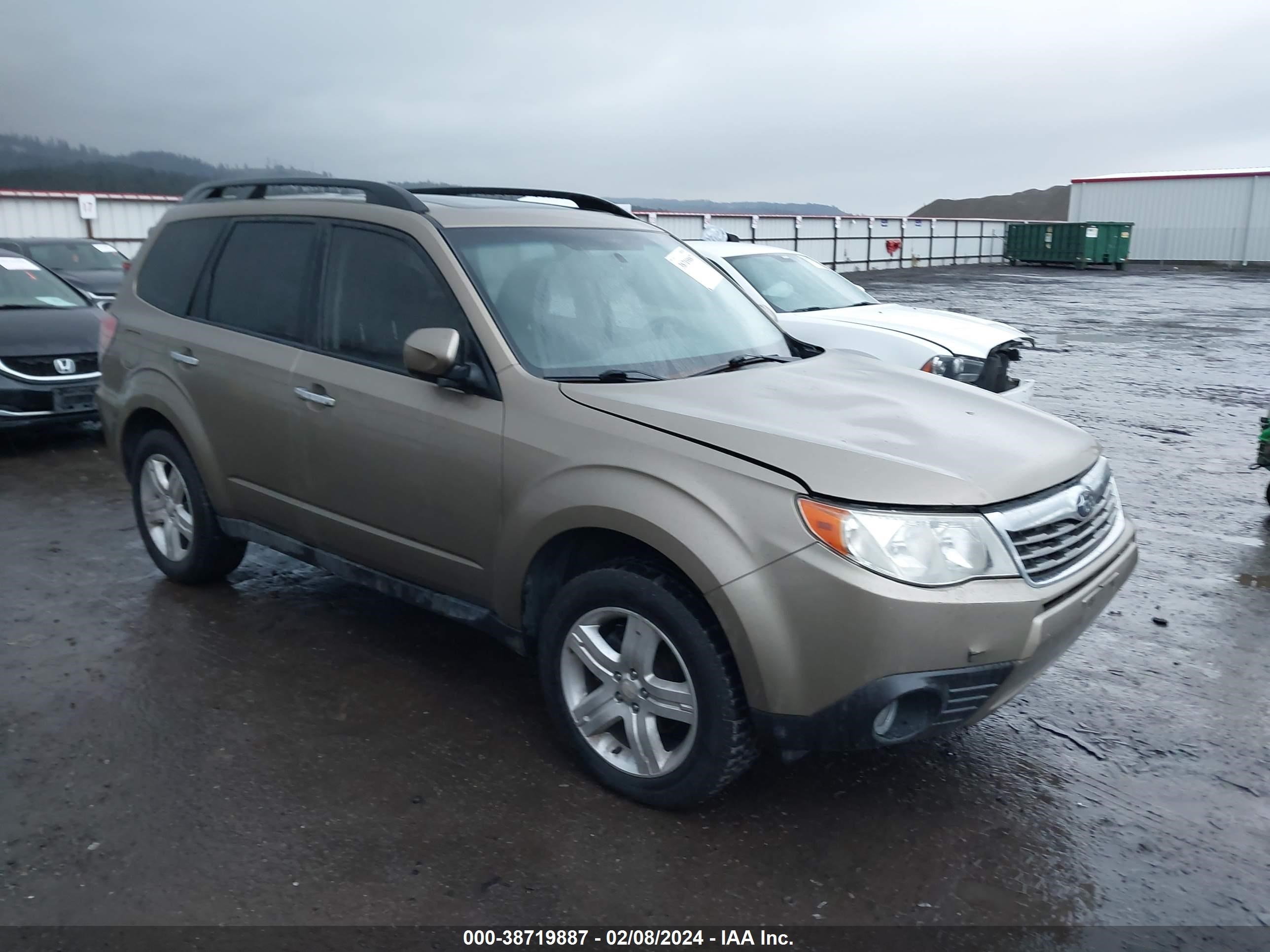 SUBARU FORESTER 2009 jf2sh63639h765224