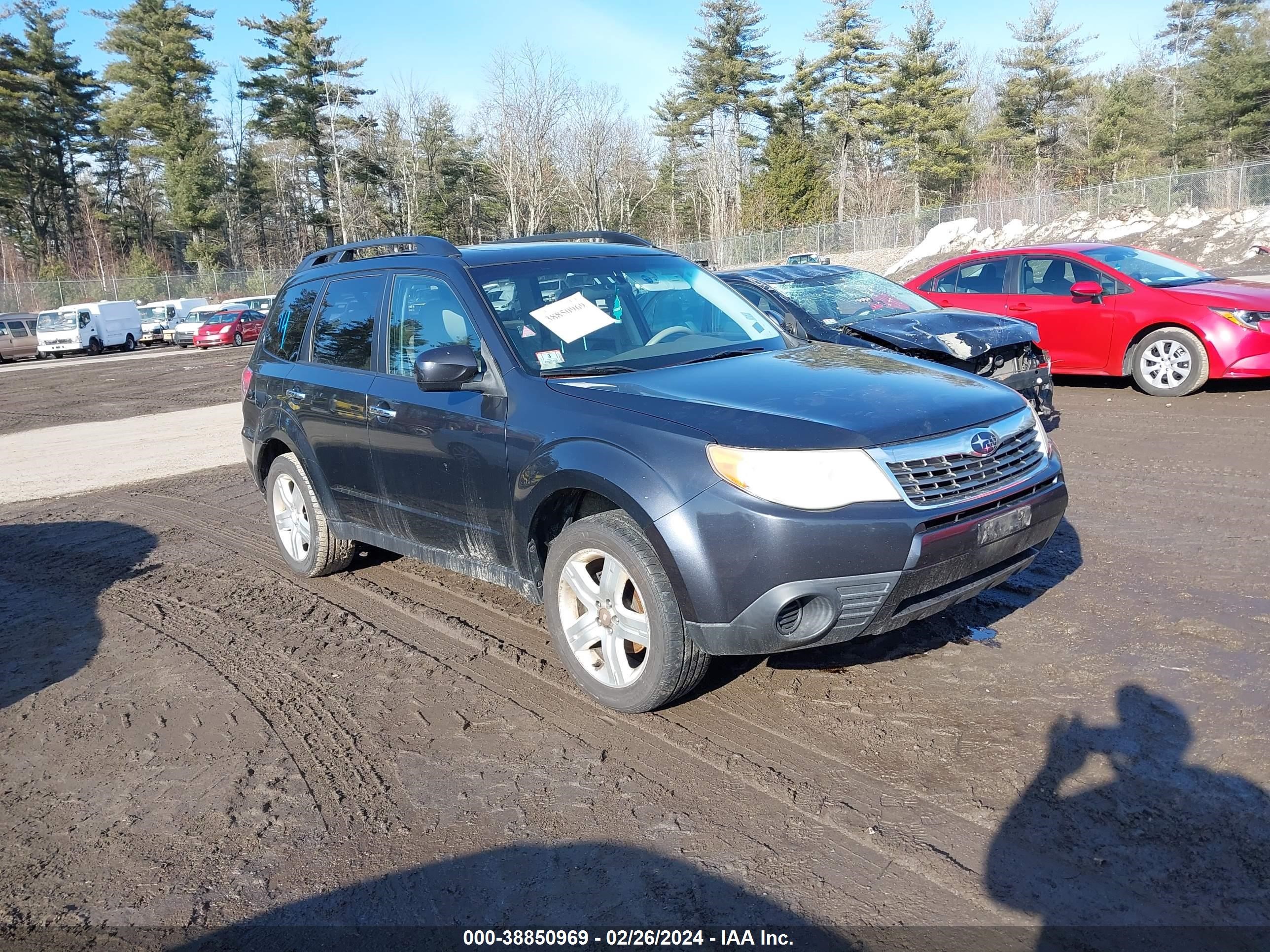 SUBARU FORESTER 2009 jf2sh63639h783402