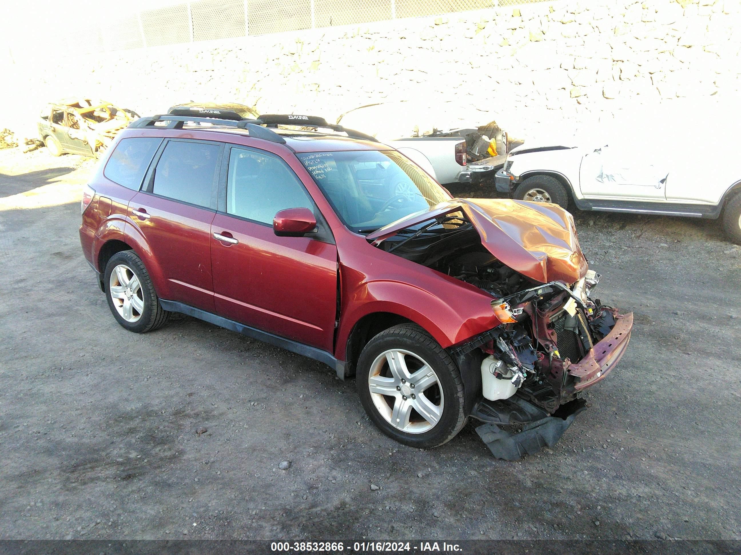 SUBARU FORESTER 2009 jf2sh63649h732782