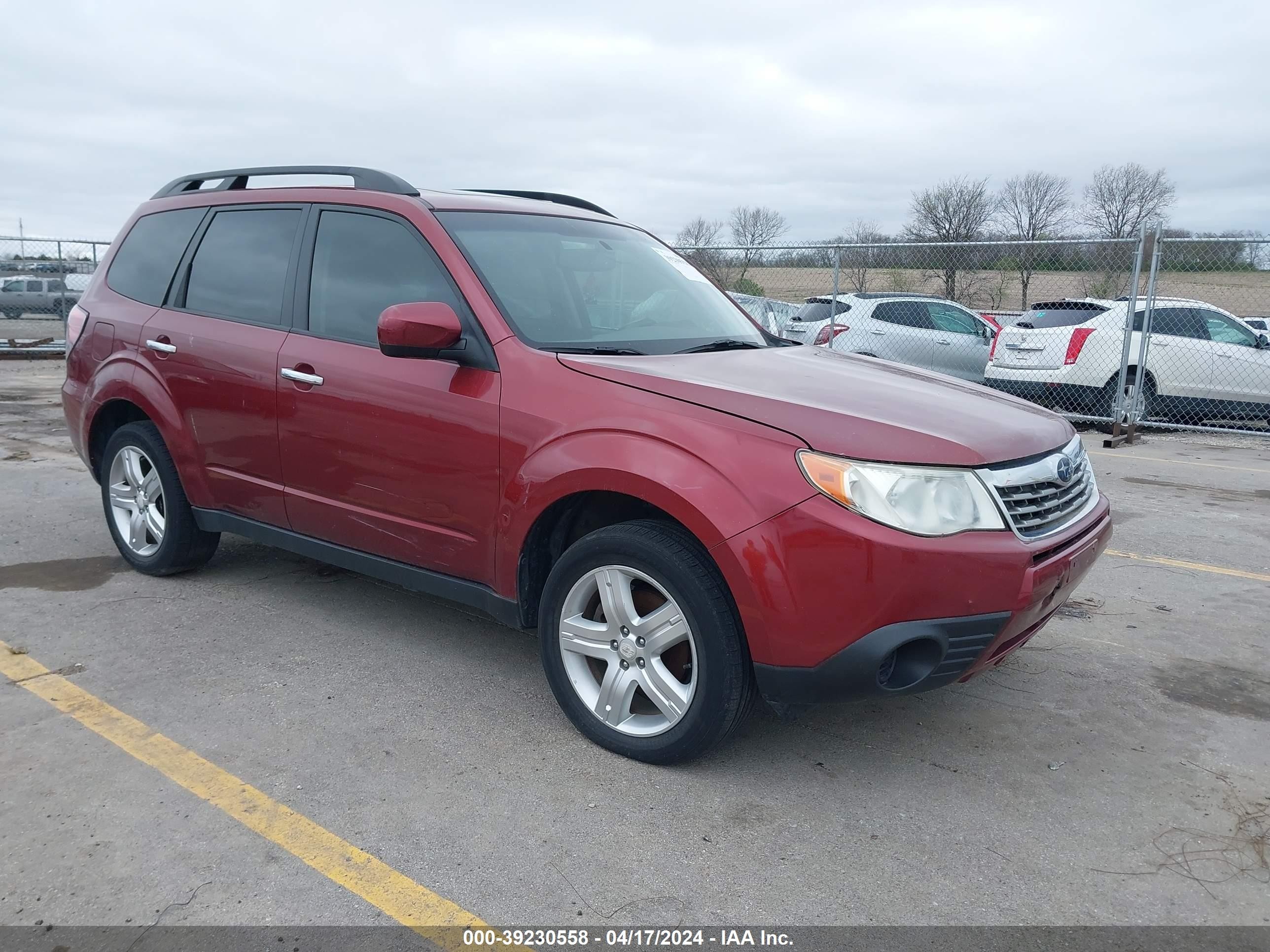 SUBARU FORESTER 2009 jf2sh63659h701802