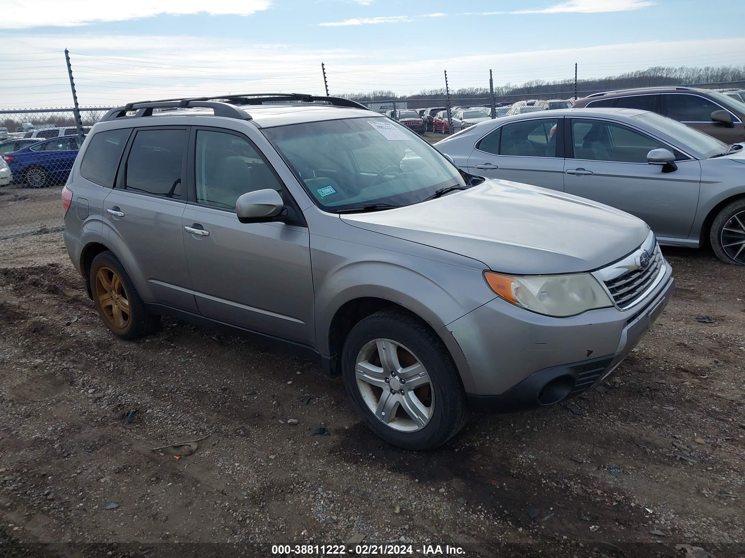 SUBARU FORESTER 2009 jf2sh63659h727607