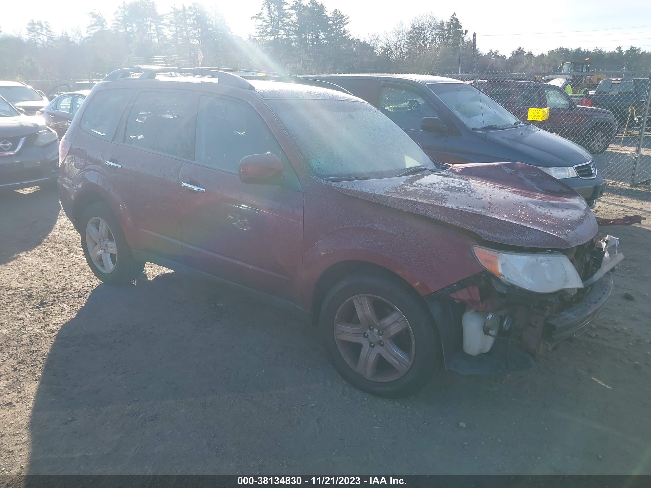 SUBARU FORESTER 2009 jf2sh63669h715014