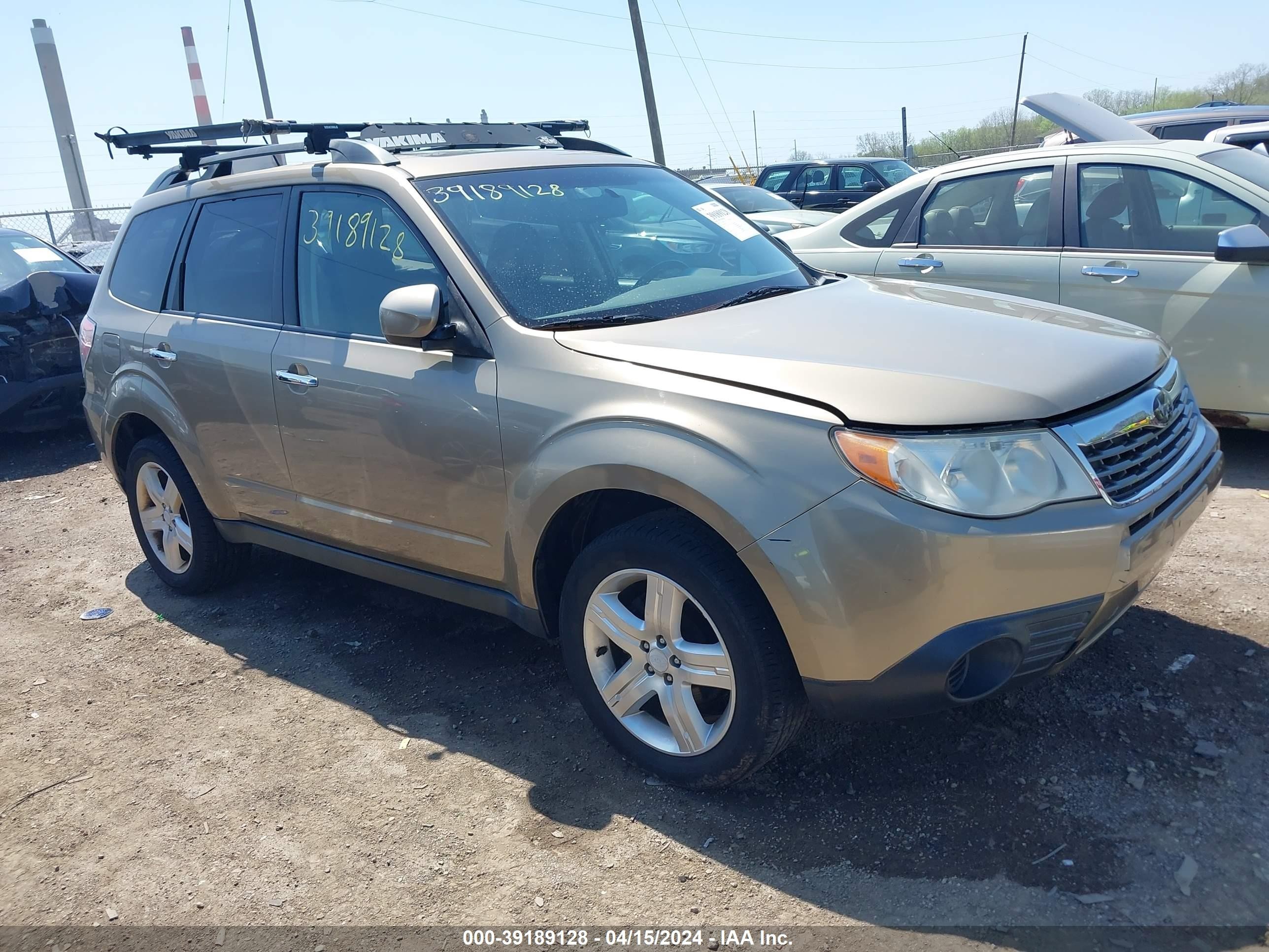 SUBARU FORESTER 2009 jf2sh63669h757070