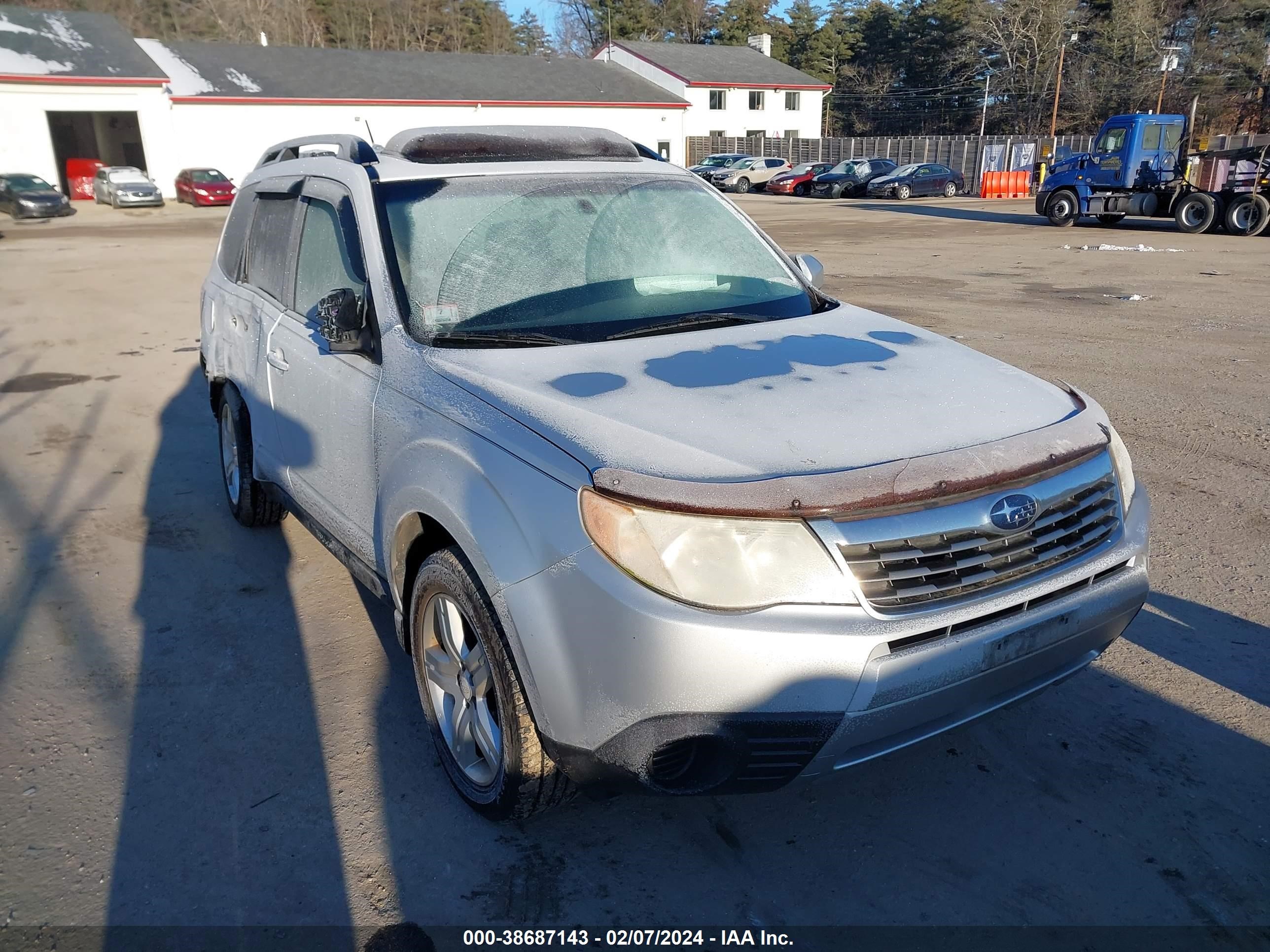 SUBARU FORESTER 2009 jf2sh63669h778288