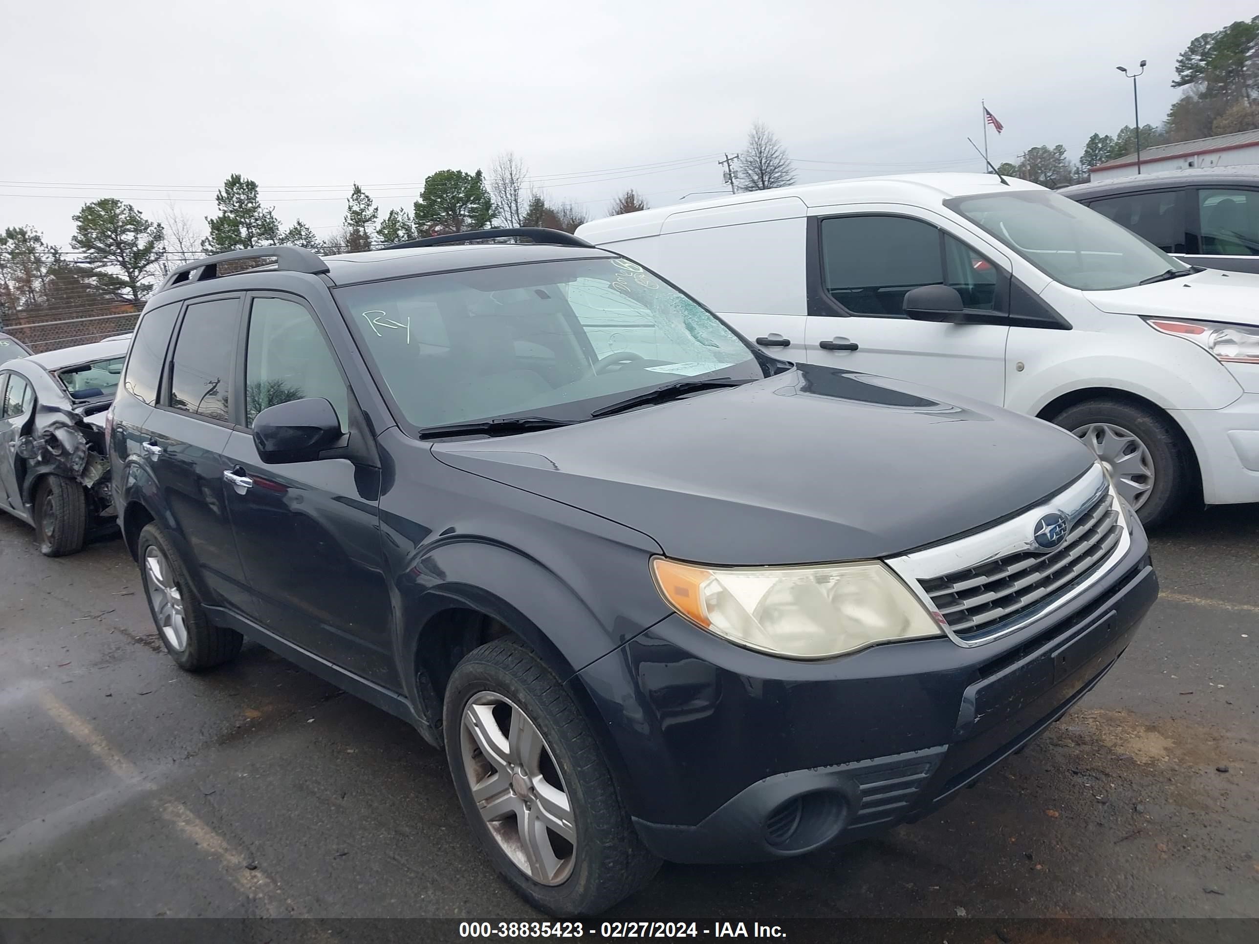 SUBARU FORESTER 2009 jf2sh63669h782406