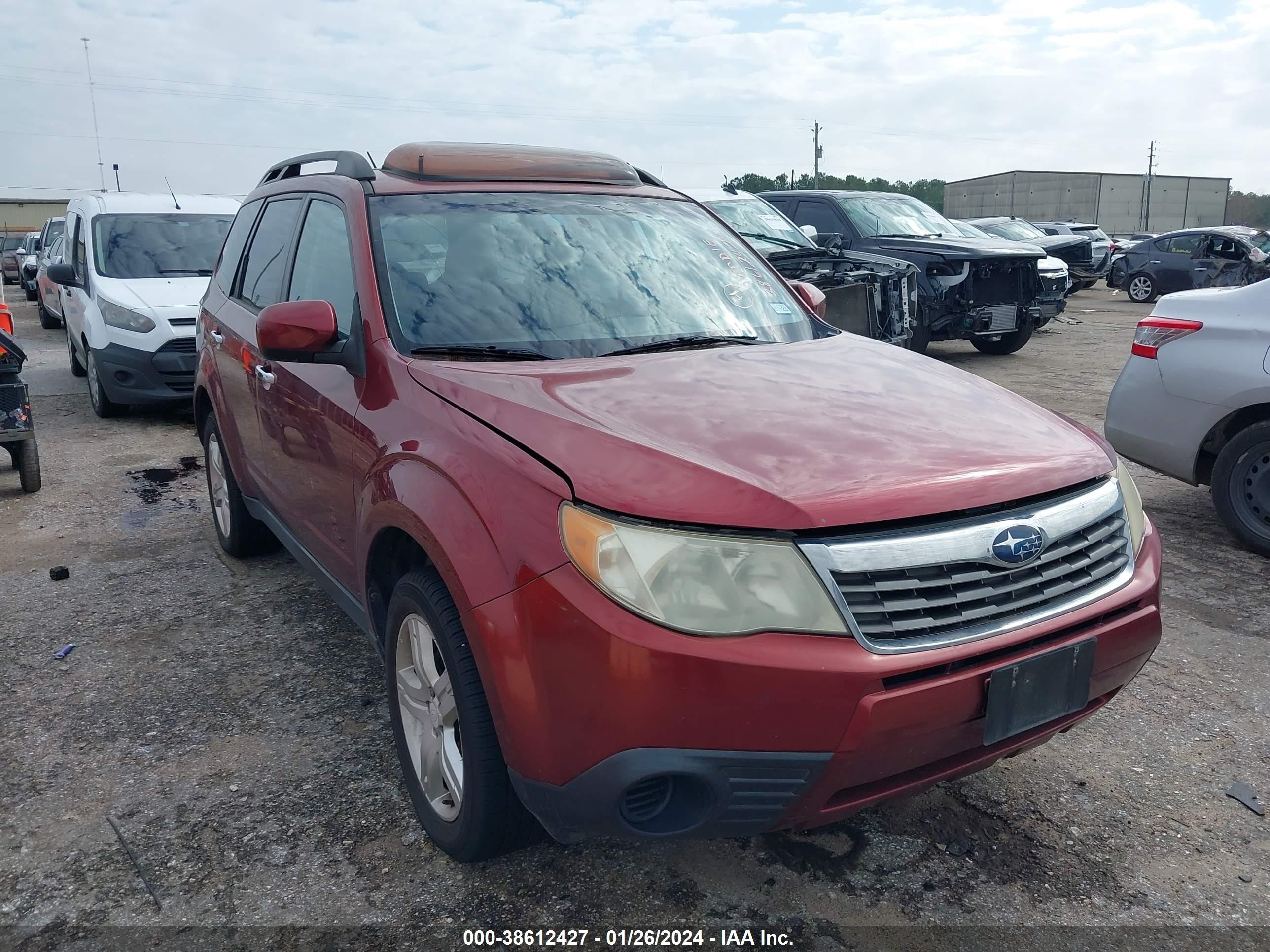 SUBARU FORESTER 2009 jf2sh63679h731609