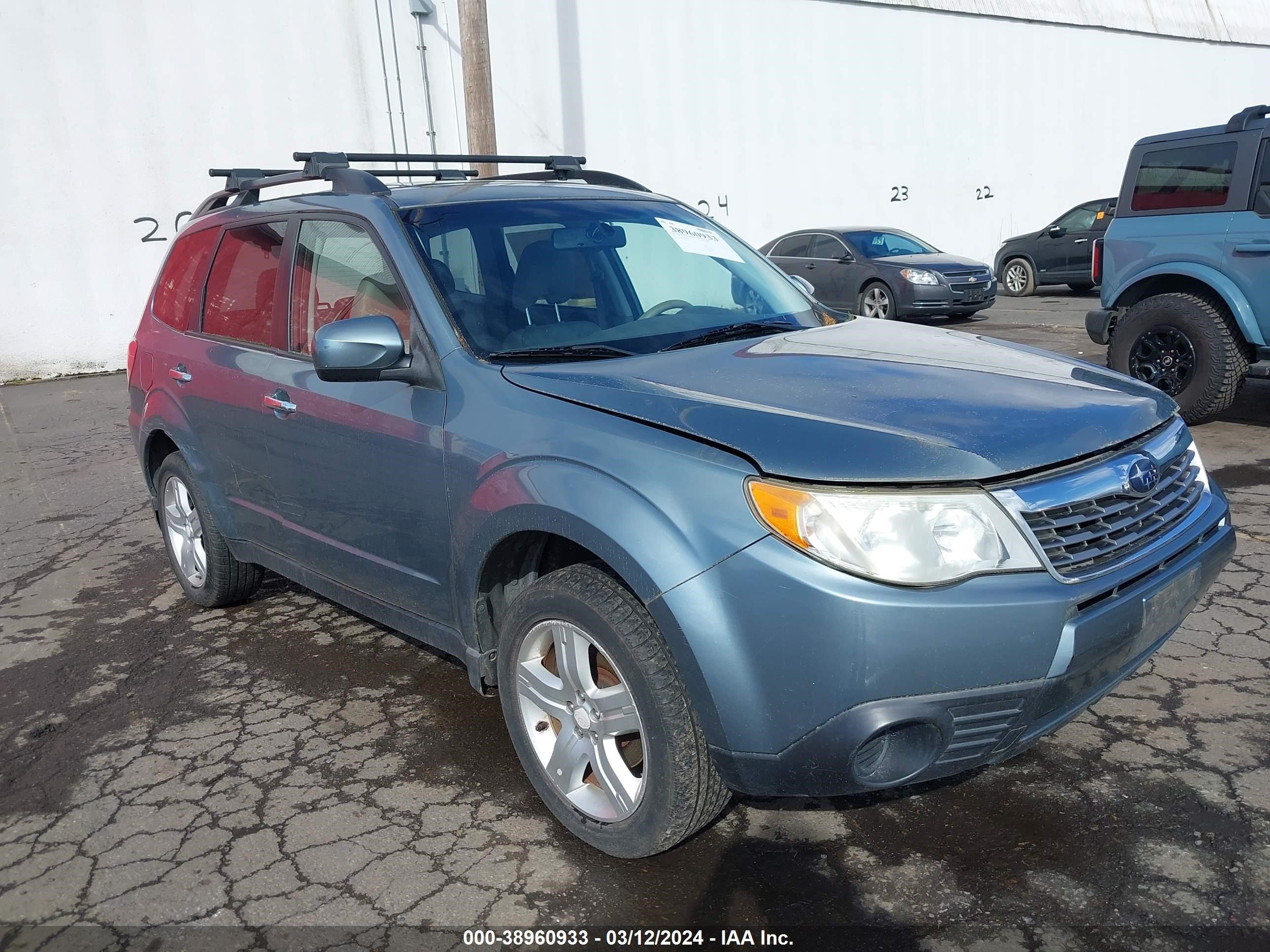 SUBARU FORESTER 2009 jf2sh63689h702829