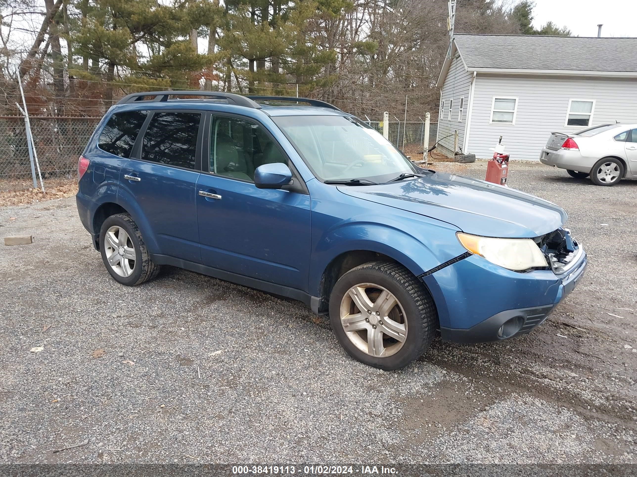 SUBARU FORESTER 2009 jf2sh63699h702578