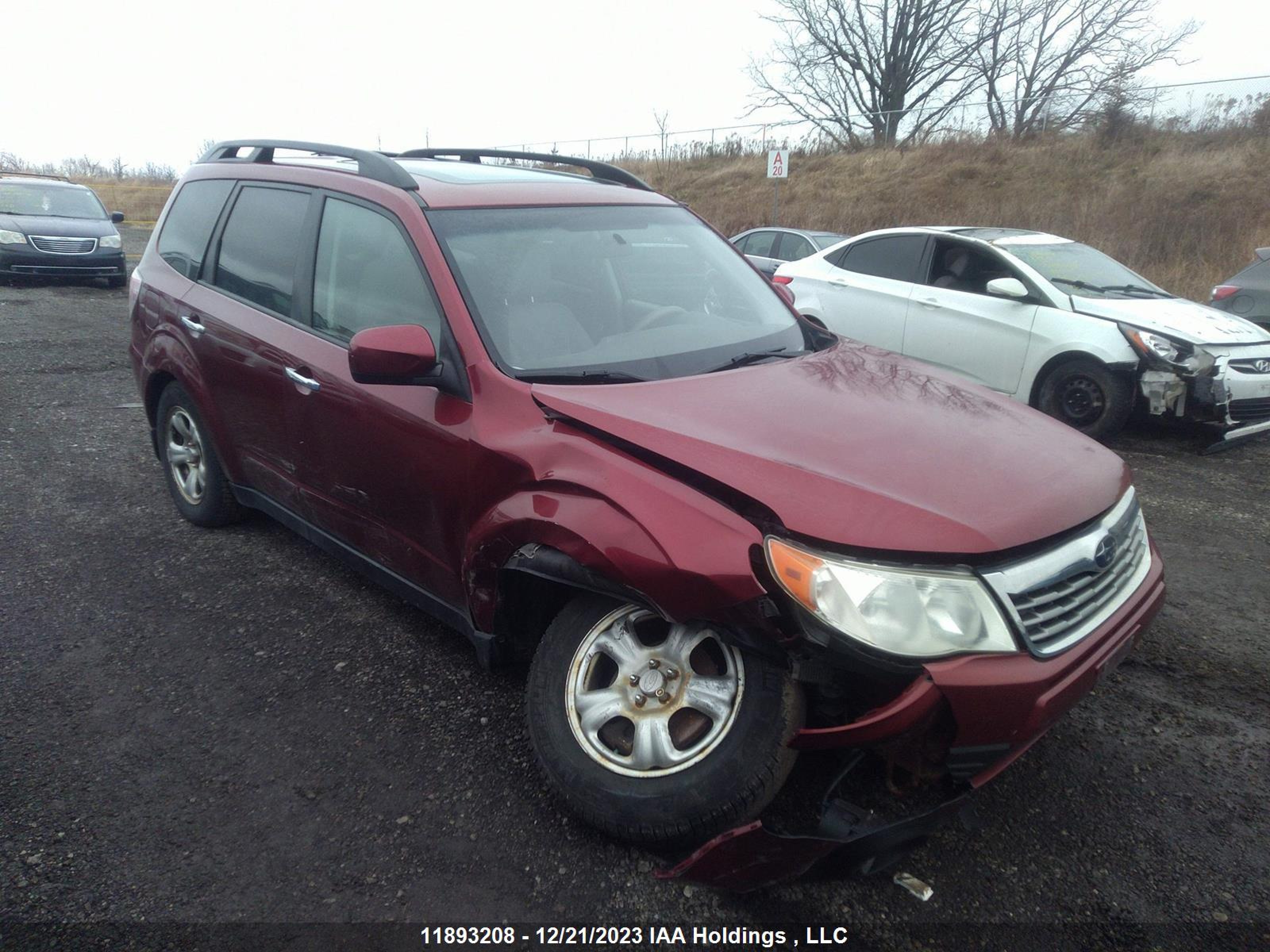 SUBARU FORESTER 2009 jf2sh63699h703777