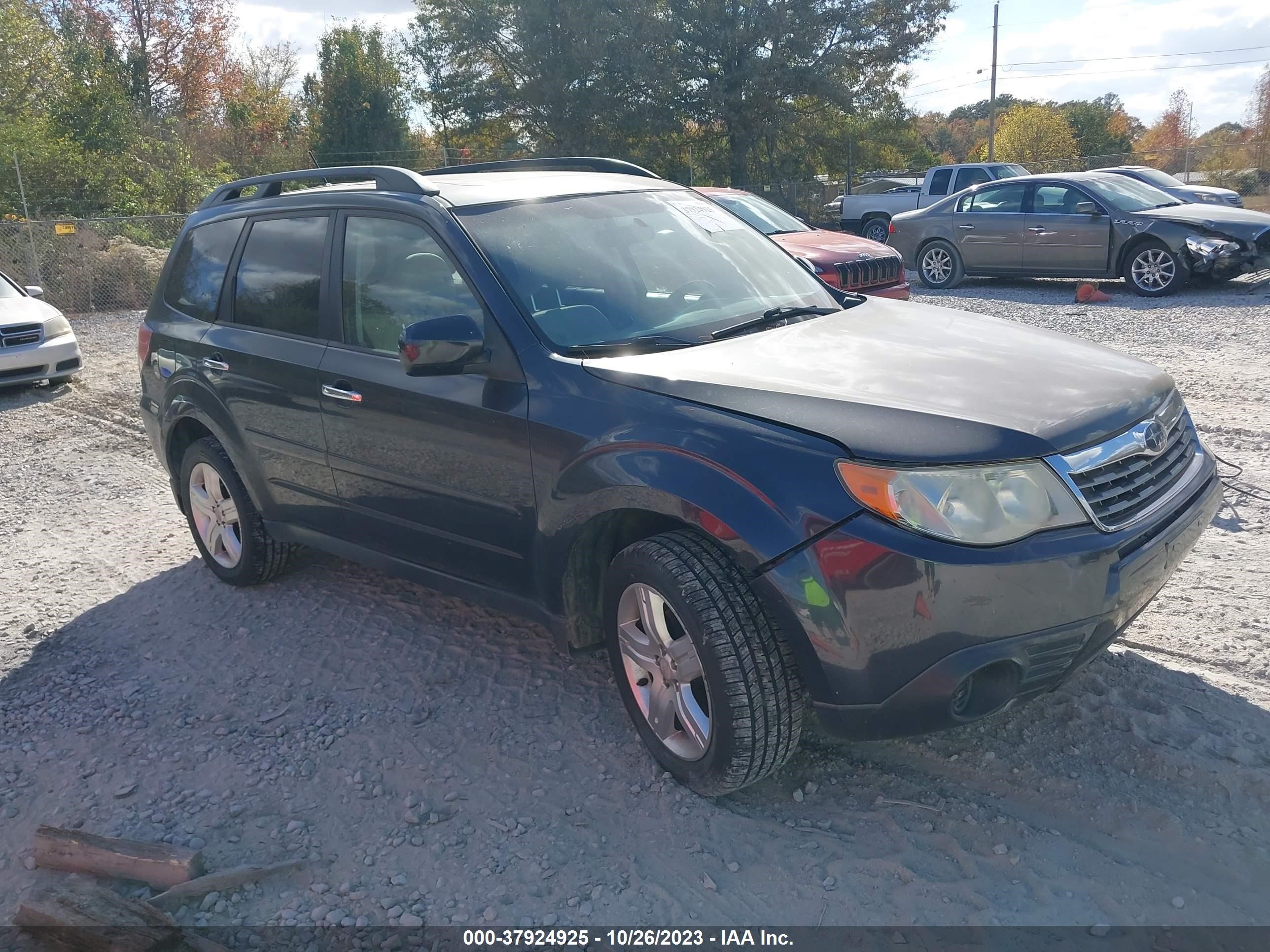 SUBARU FORESTER 2009 jf2sh63699h759556