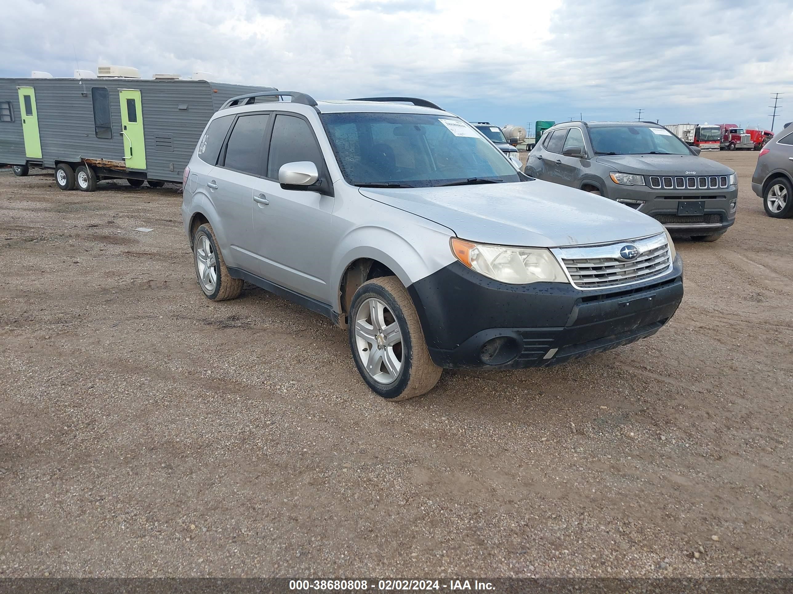 SUBARU FORESTER 2009 jf2sh636x9h795482