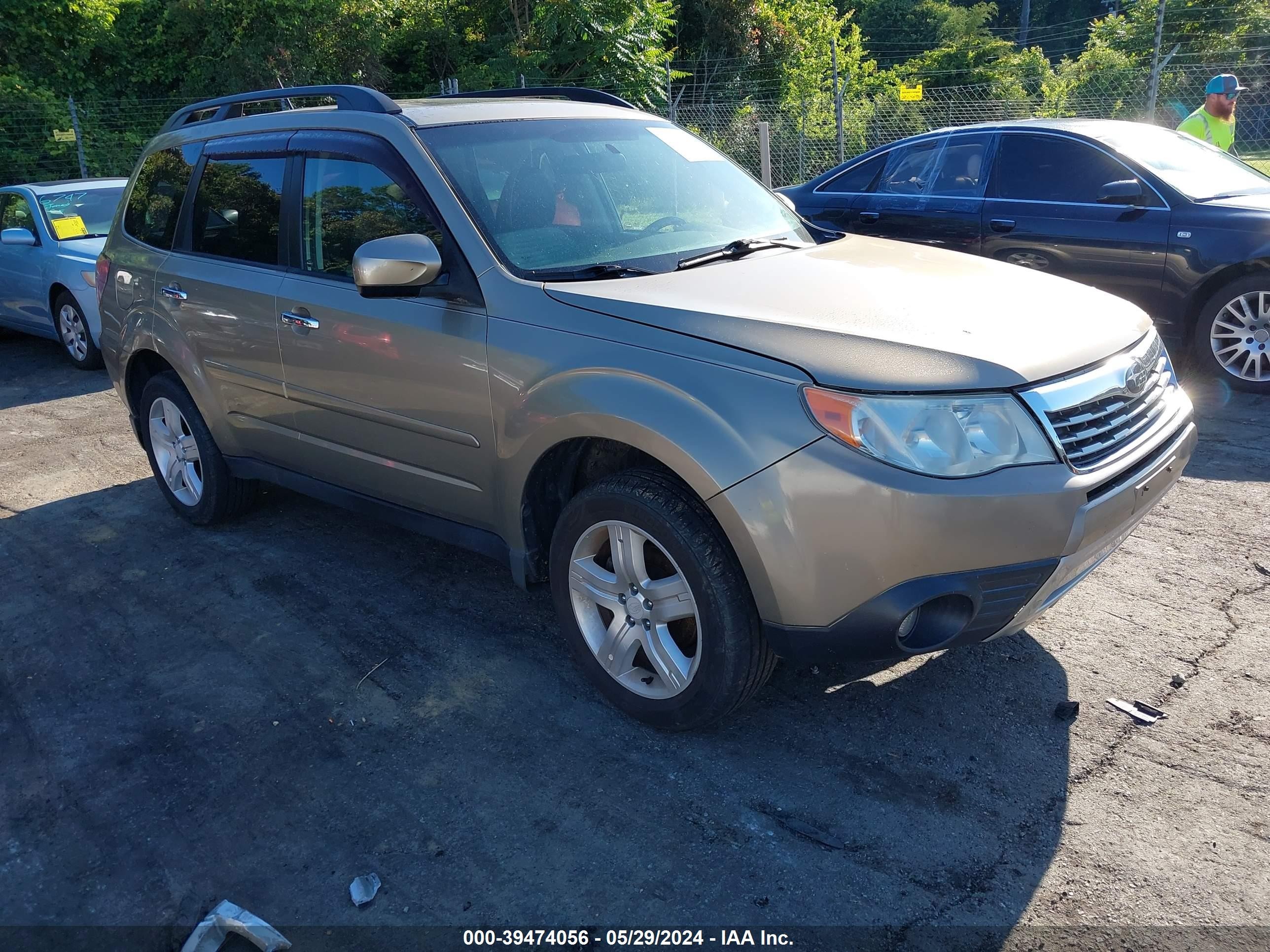 SUBARU FORESTER 2009 jf2sh64609h711202