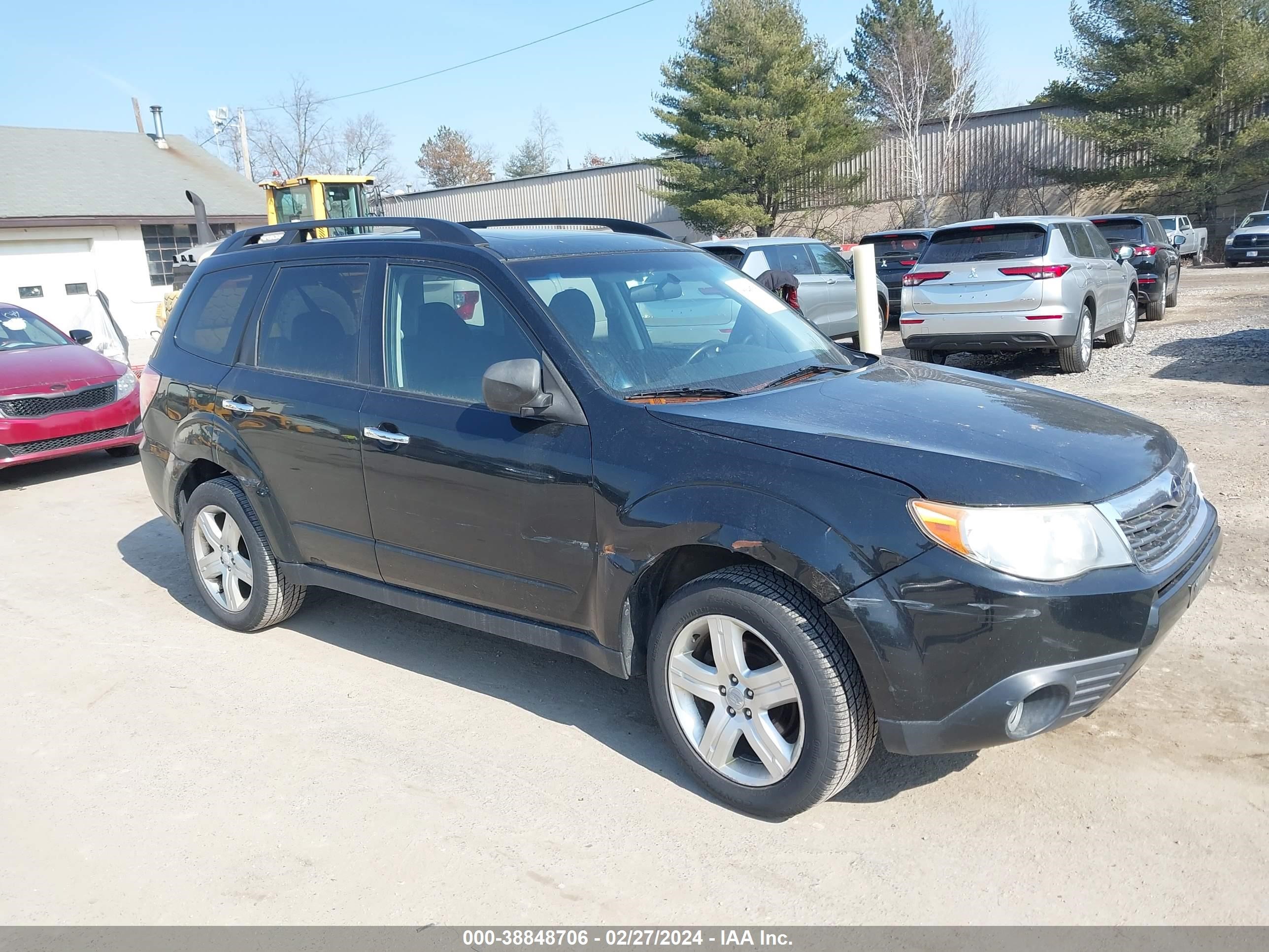 SUBARU FORESTER 2009 jf2sh64609h779158