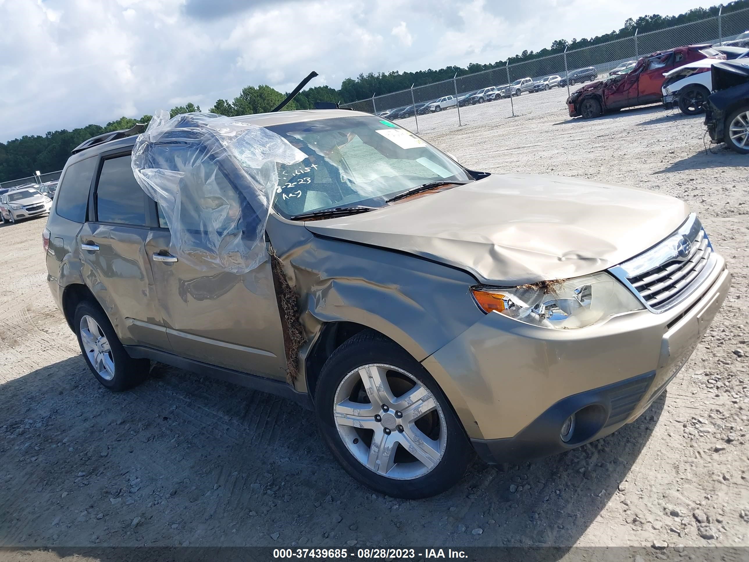 SUBARU FORESTER 2009 jf2sh64609h782545