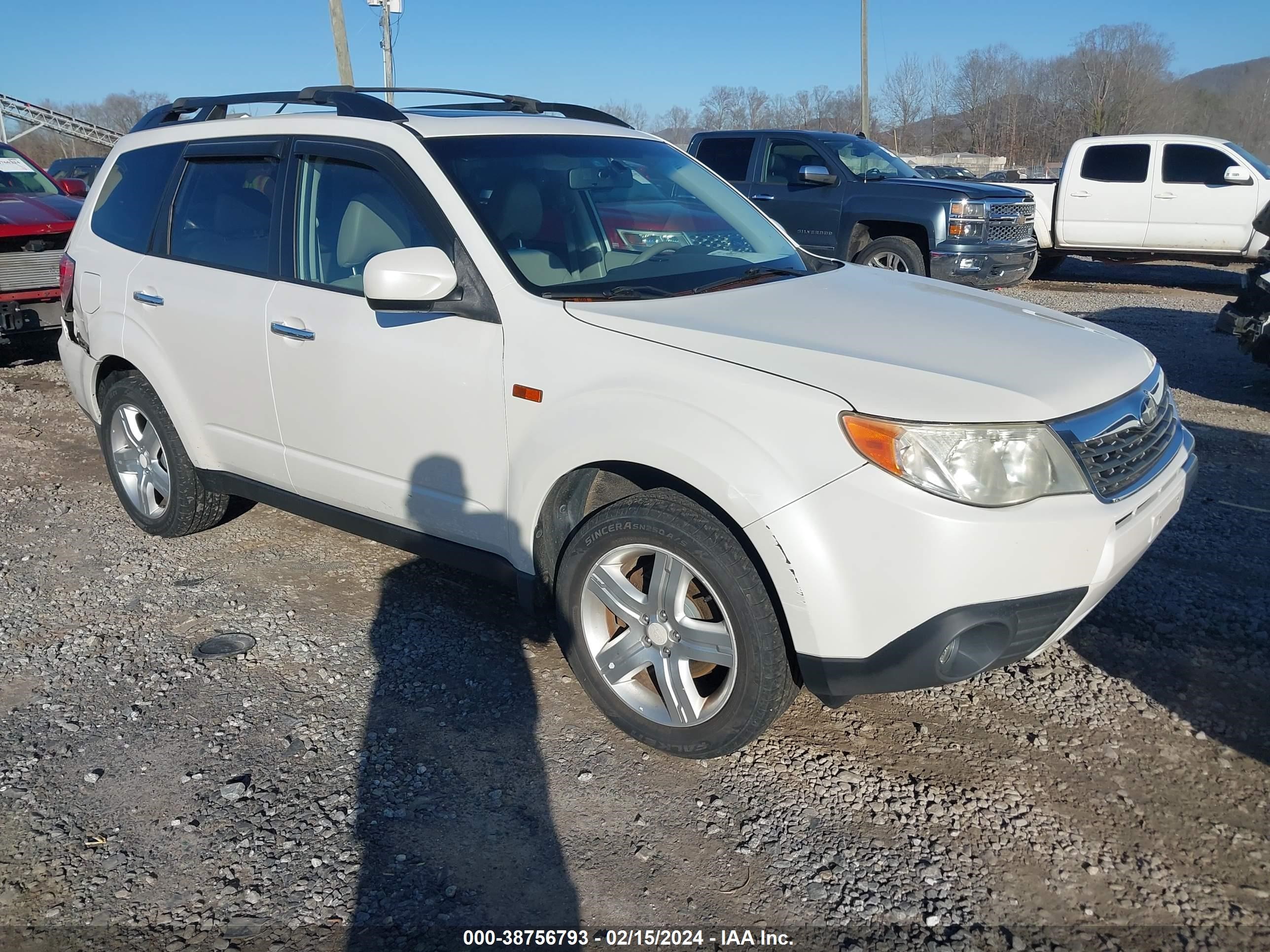 SUBARU FORESTER 2009 jf2sh64619h761686